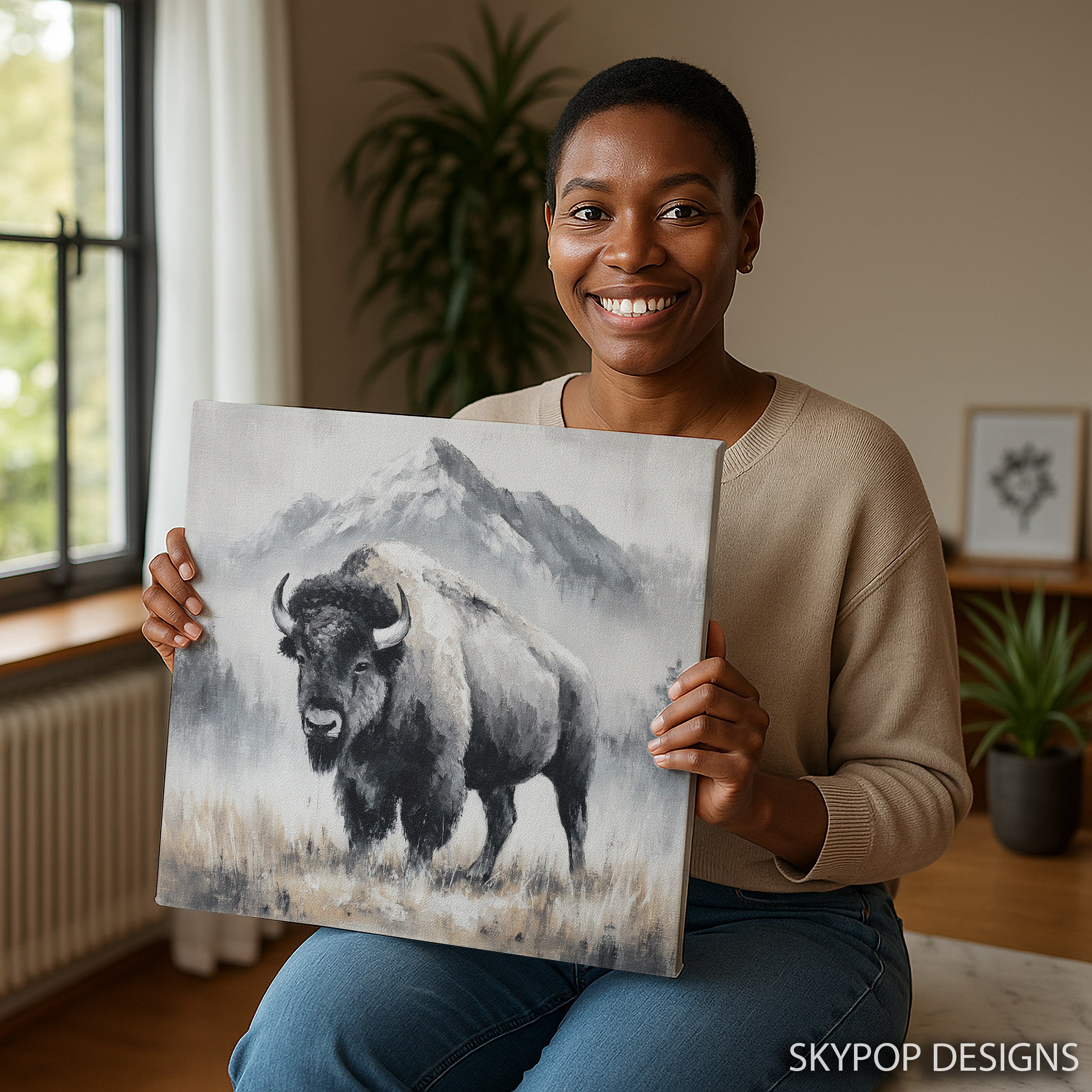 3.jpg Bison Art