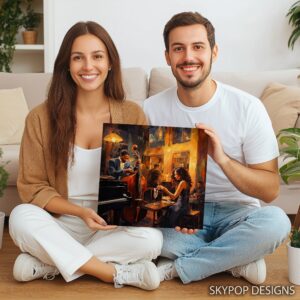 Jazz Night Vibes Art