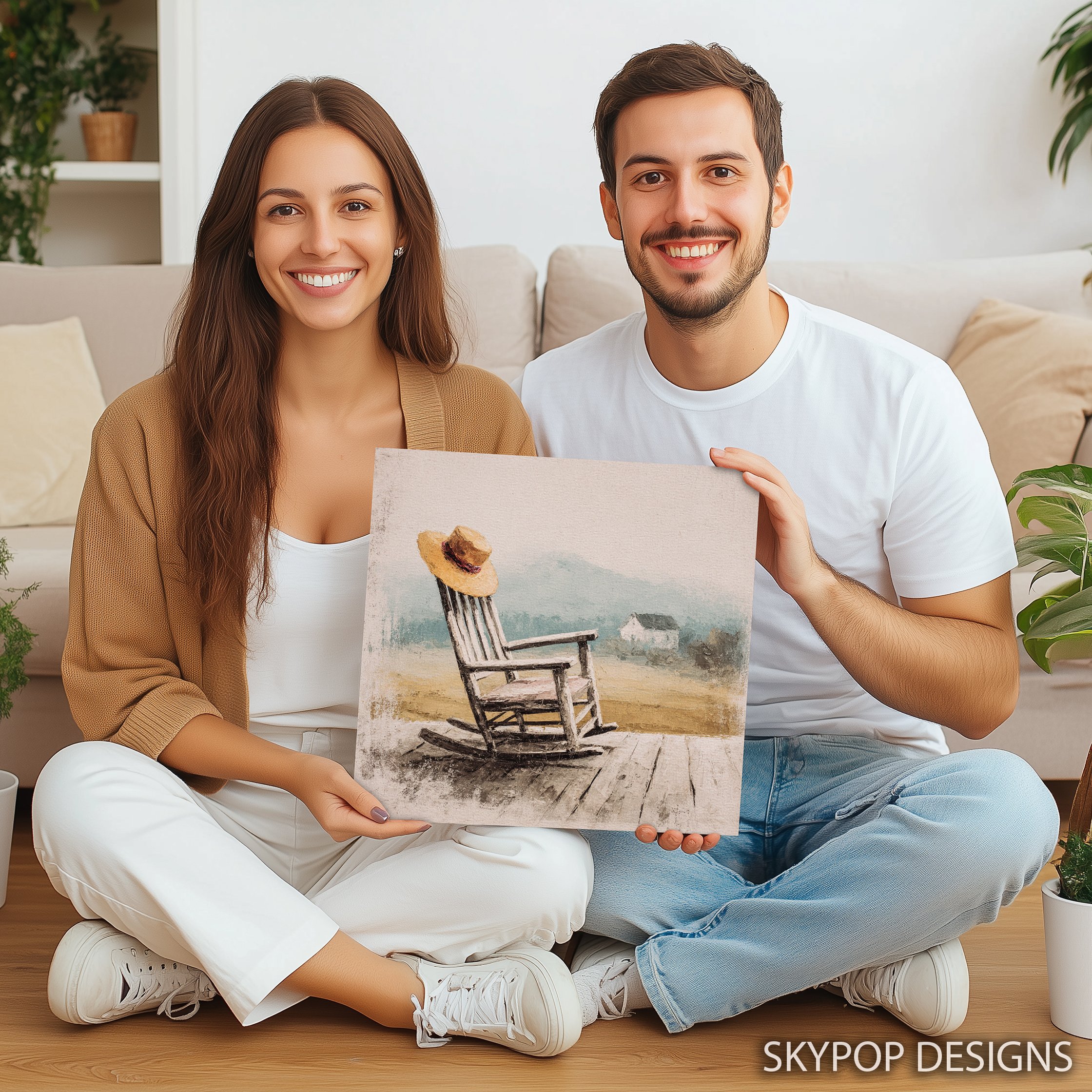 3.jpg Rustic Rocking Chair Art