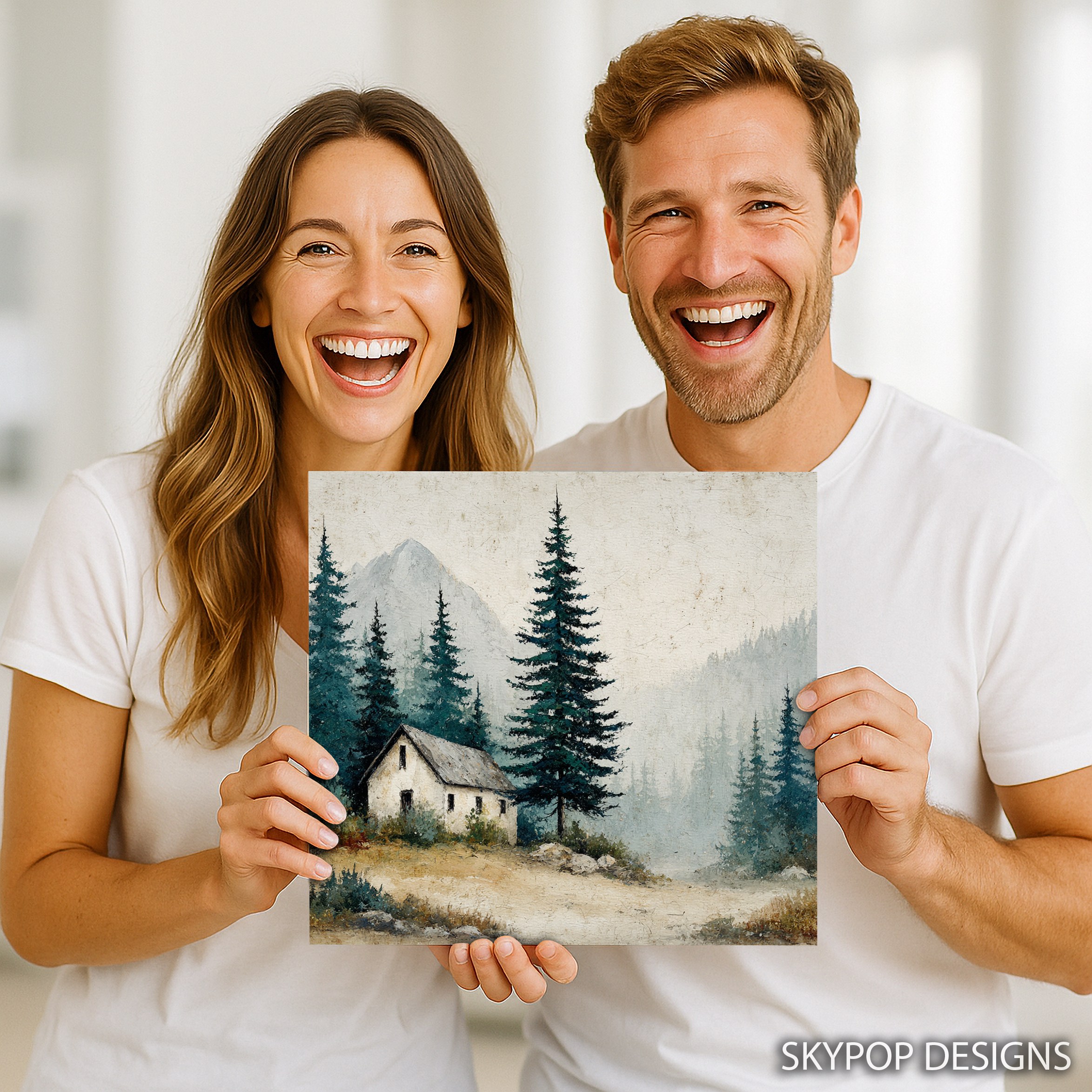 3.jpg Mountain Cabin Art