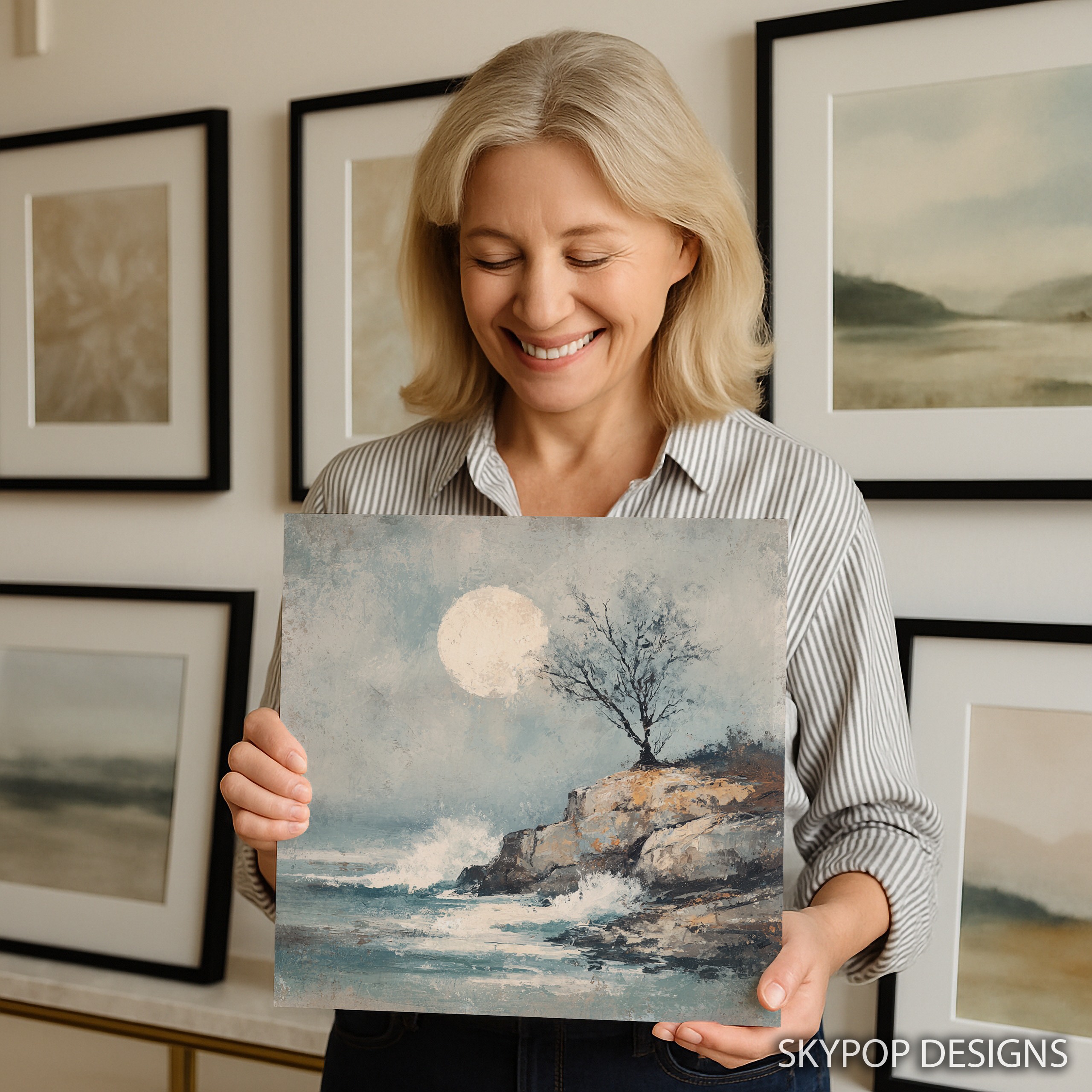 3.jpg Moonlit Coastal Art
