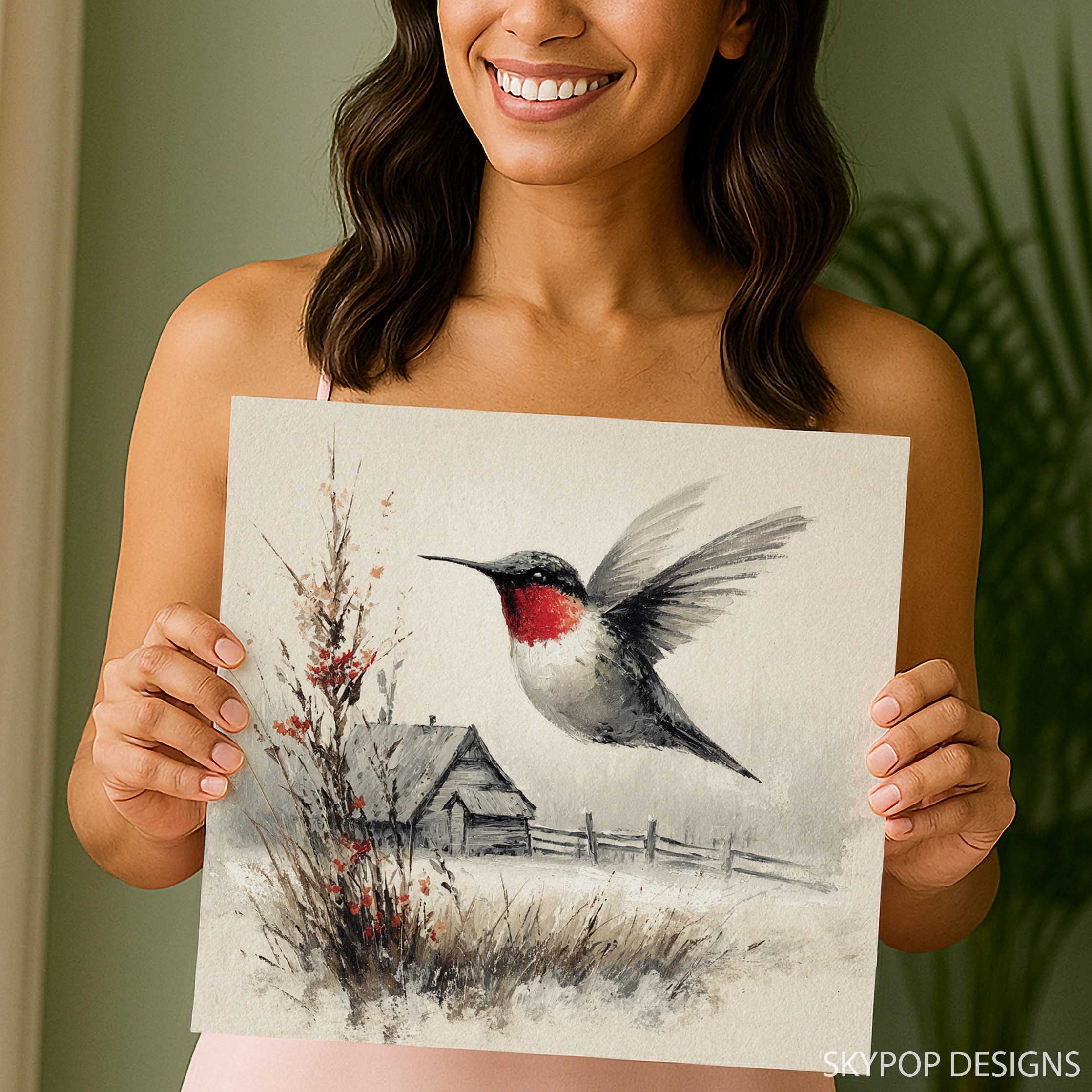 3.jpg Hummingbird Art
