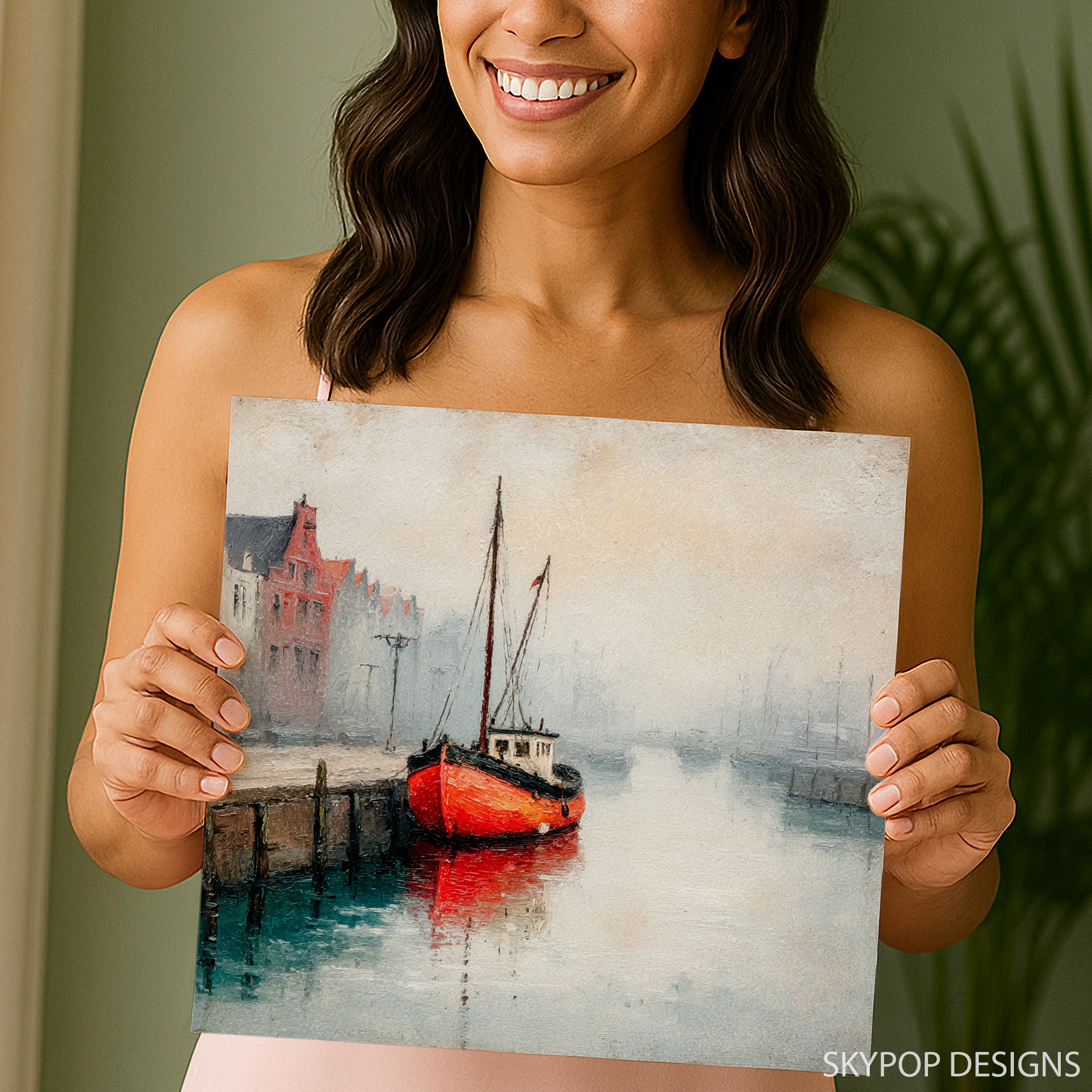 3.jpg Harbor Boat Art