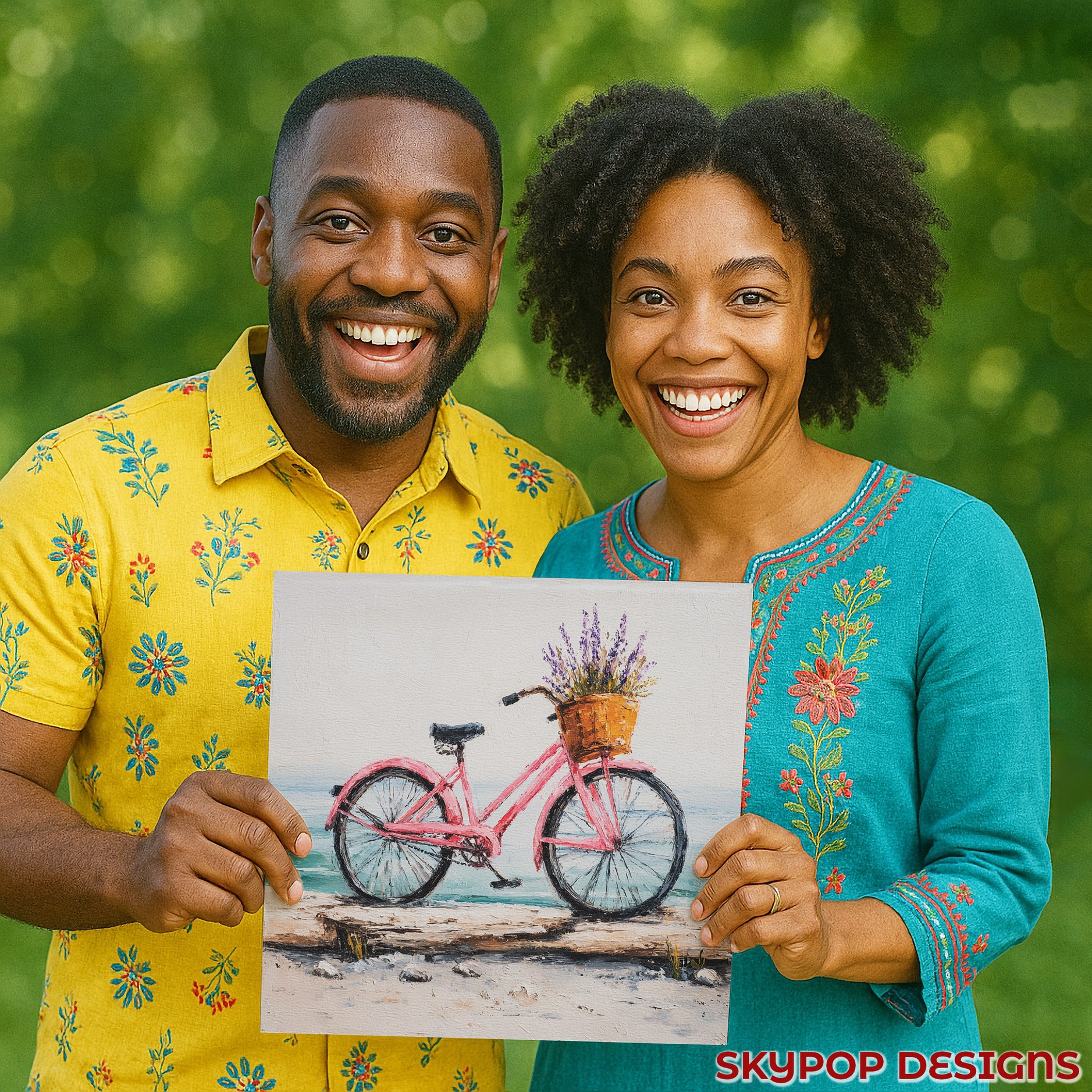 3.jpg Coastal Bike Lavender Art