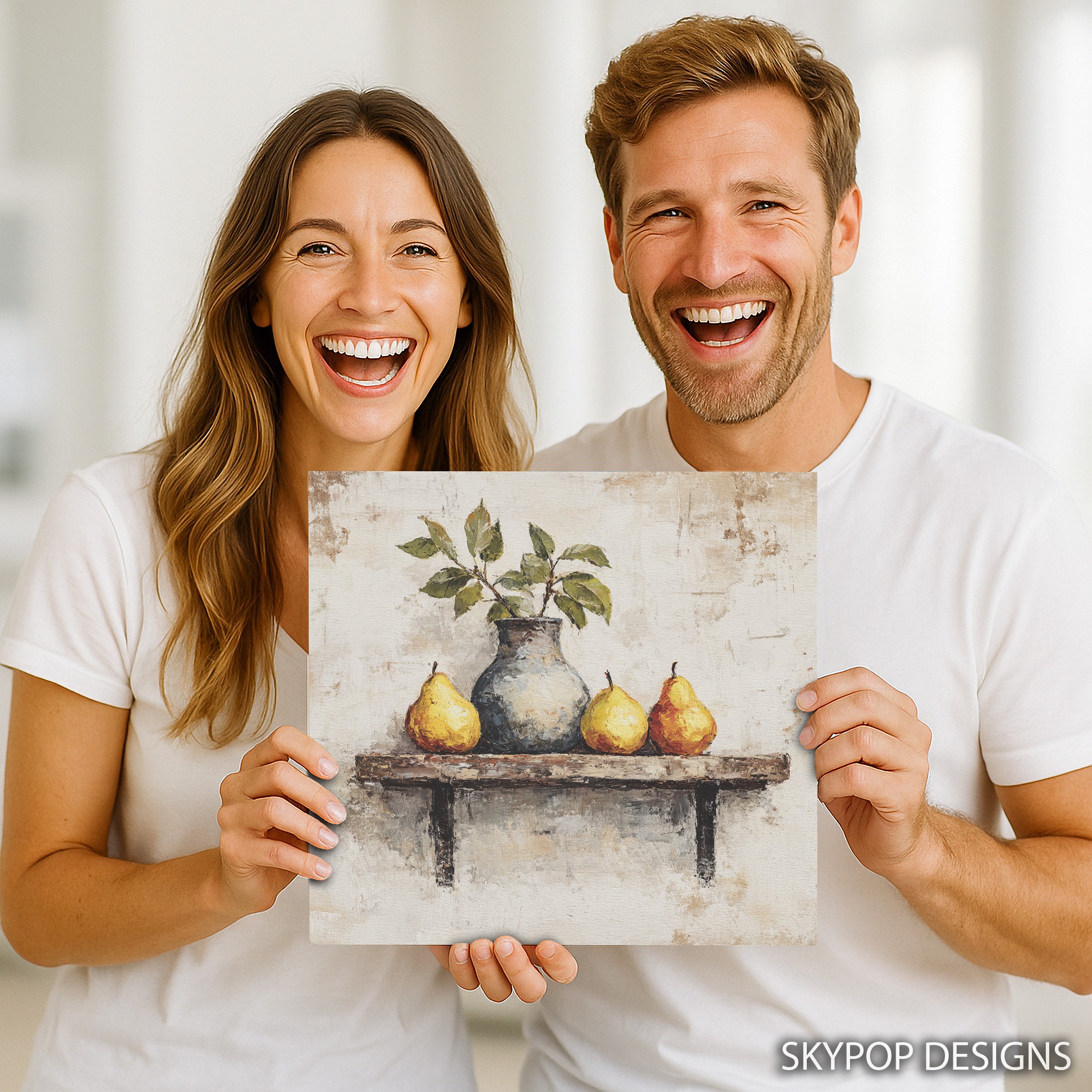 3.jpg Pears and Leaves Art