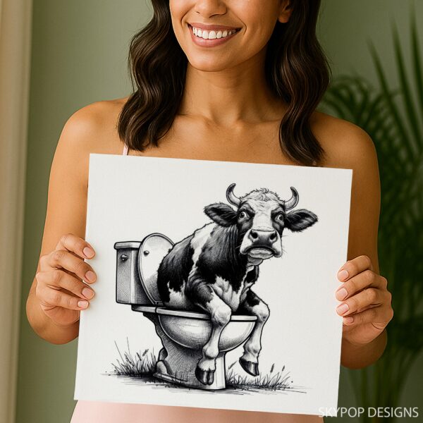 Highland Cow Art