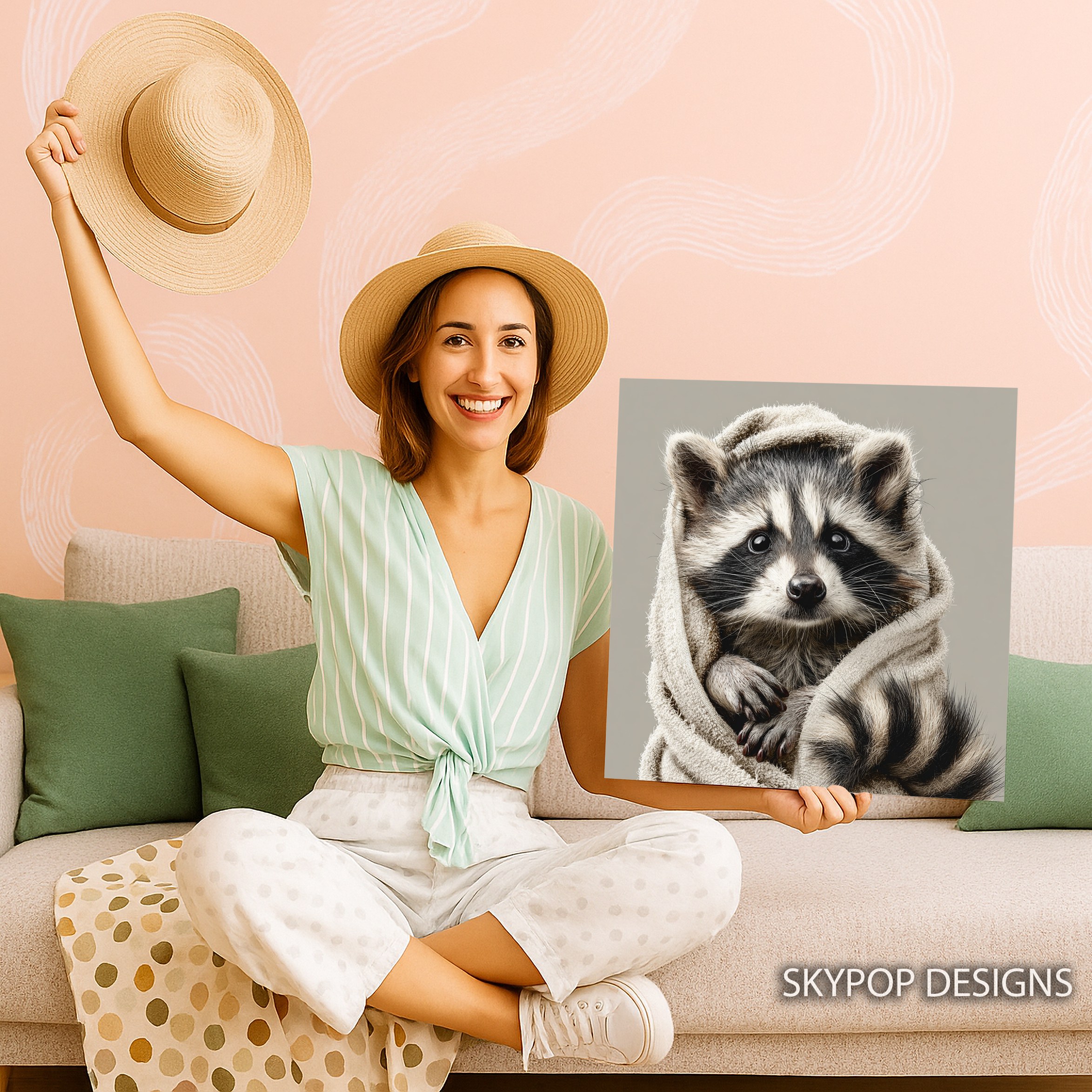 3.jpg Raccoon Art