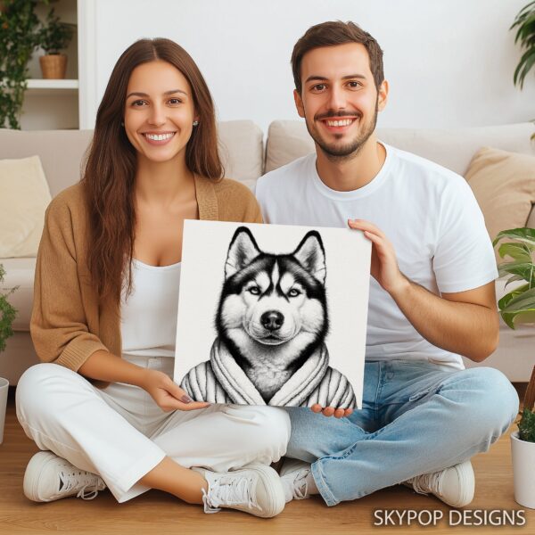 Siberian Husky Art