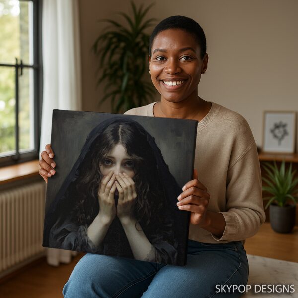 Veil Portrait Art