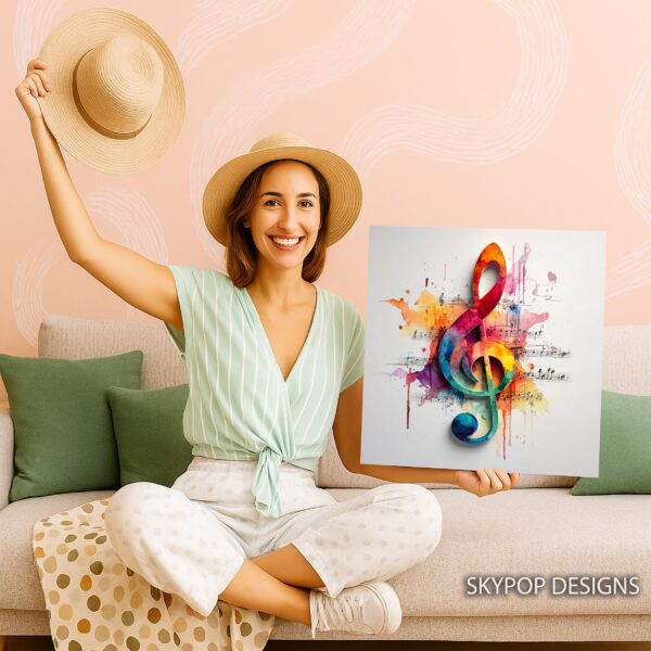 Treble Clef Art
