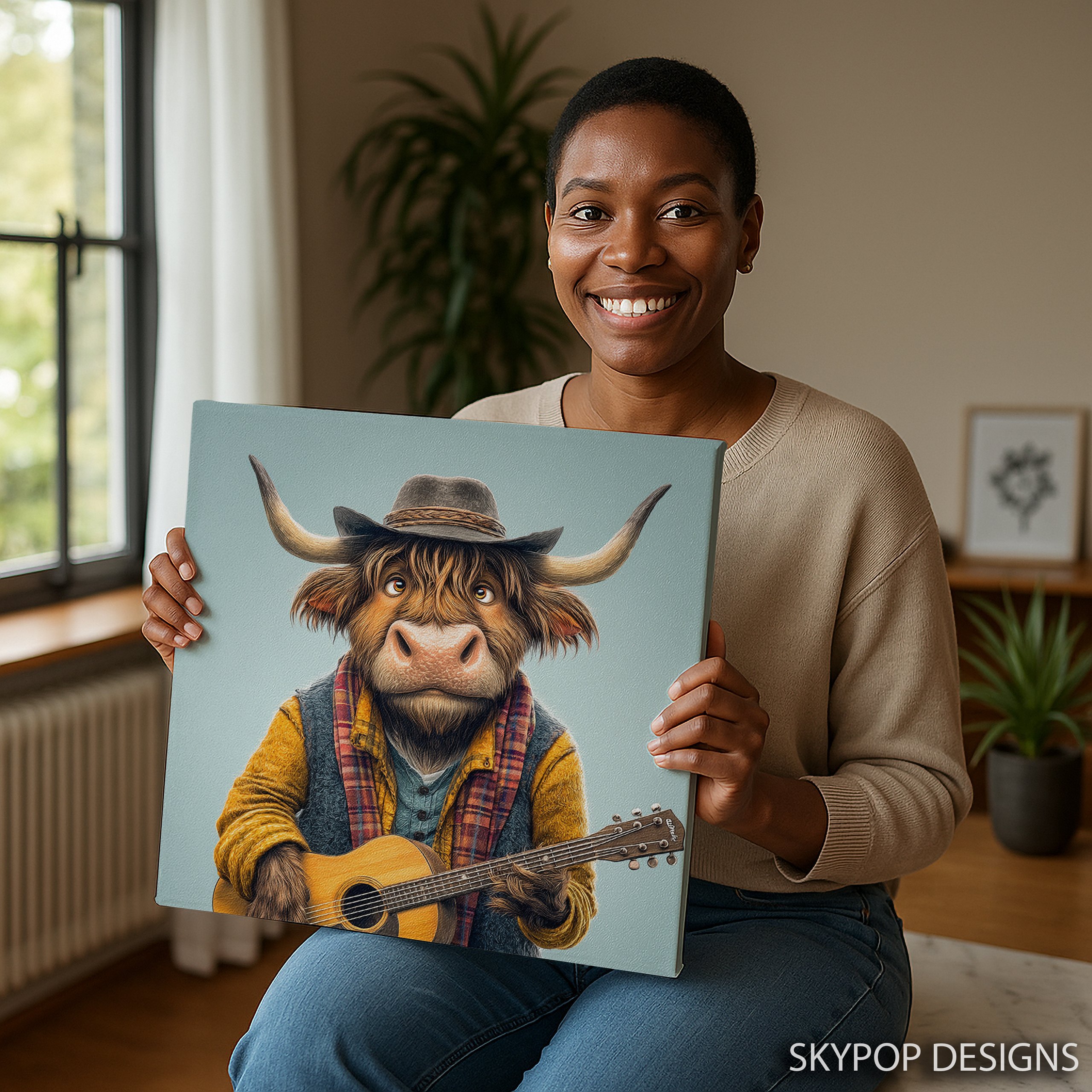 3.jpg Highland Cow Art