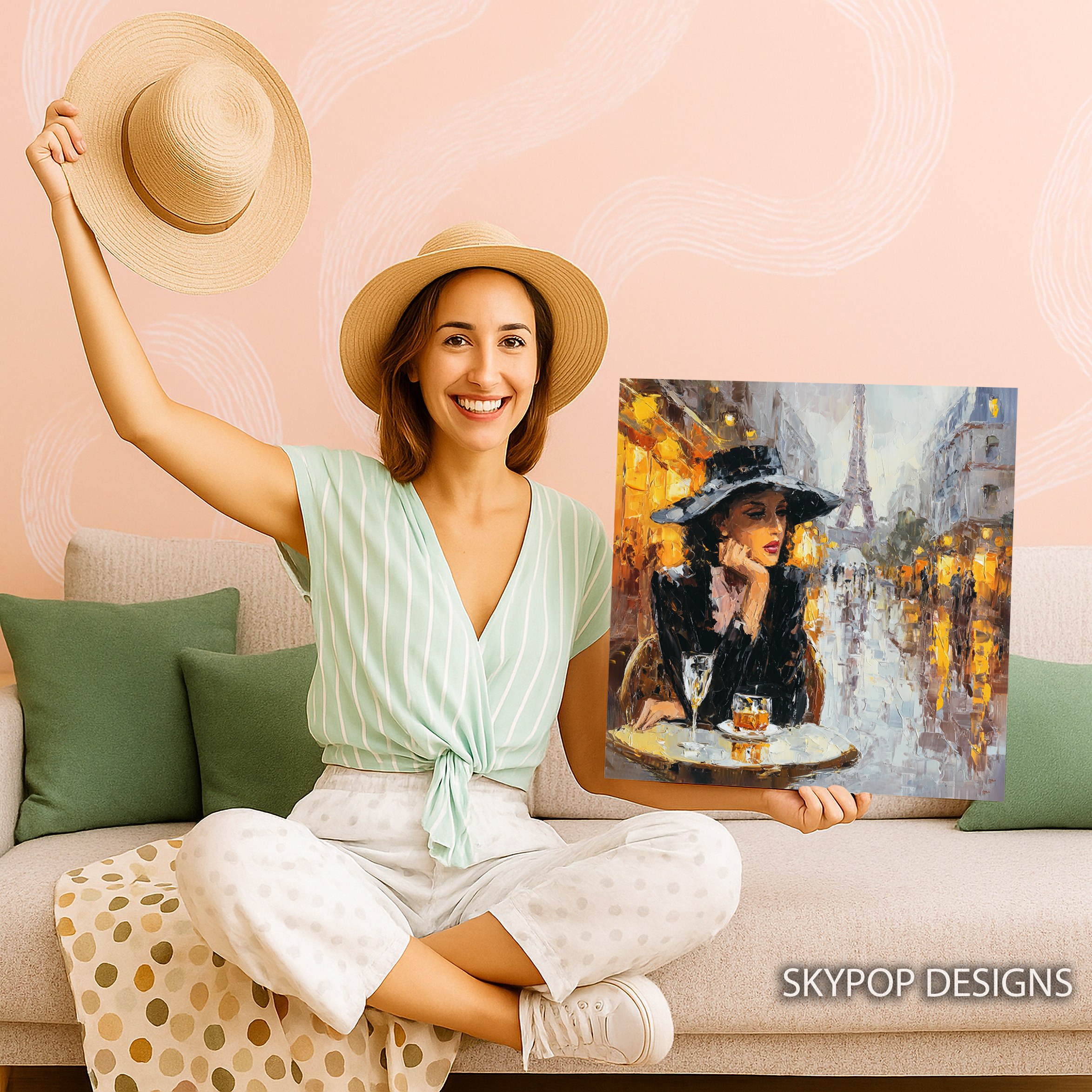 3.jpg Parisian Cafe Elegance Art