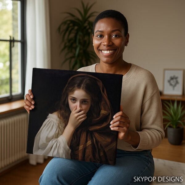 Young Girl Portrait Art