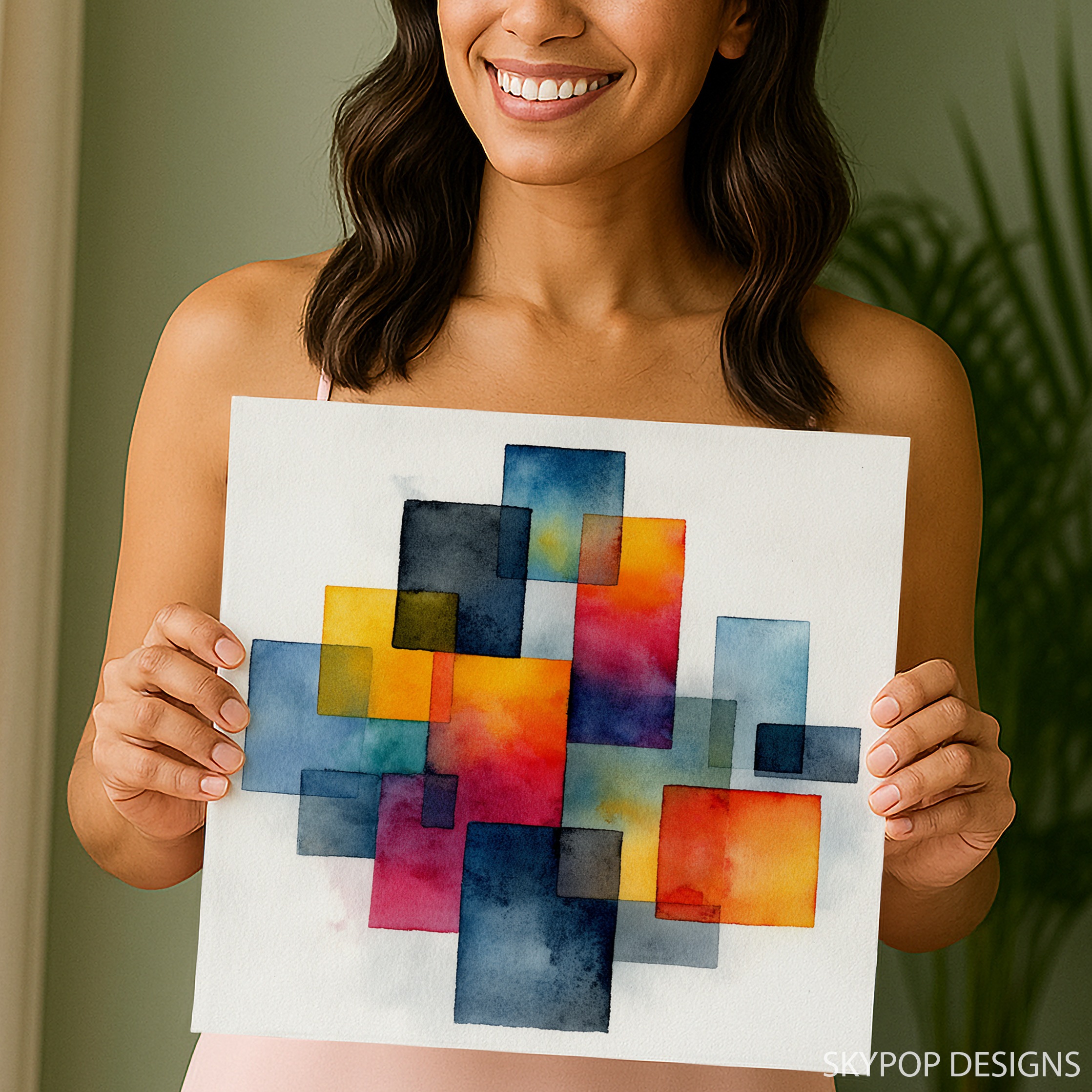 3.jpg Colorful Geometric Squares Art