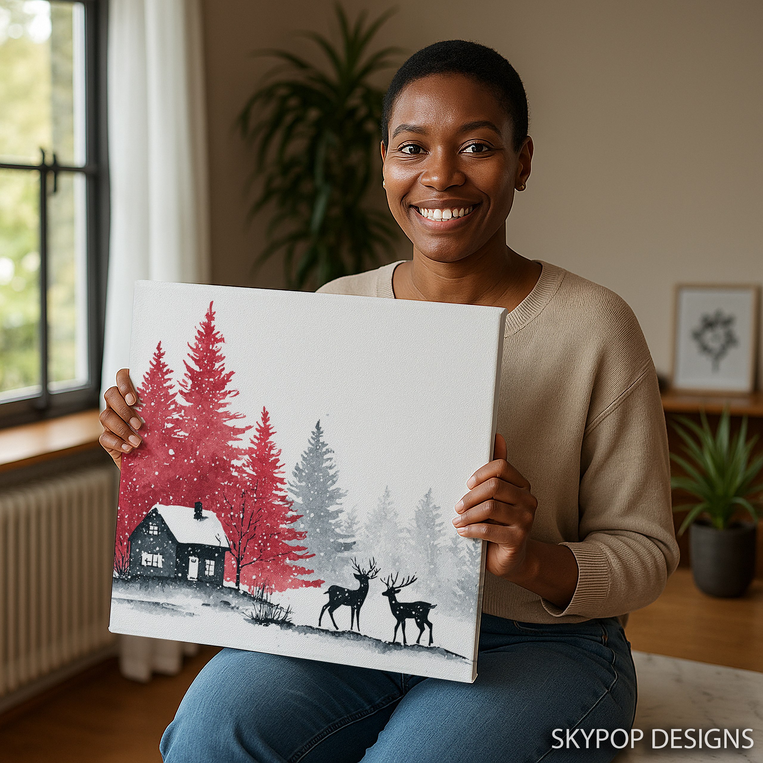 3.jpg Deer Art