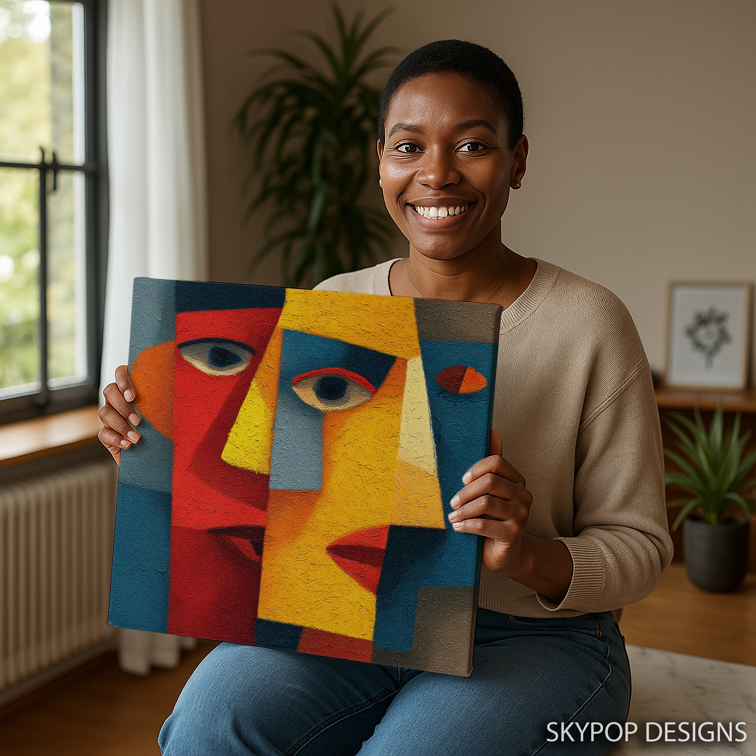 3.jpg Cubist Faces Art