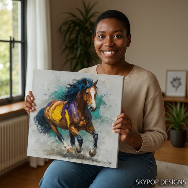 Horse Gallop Art