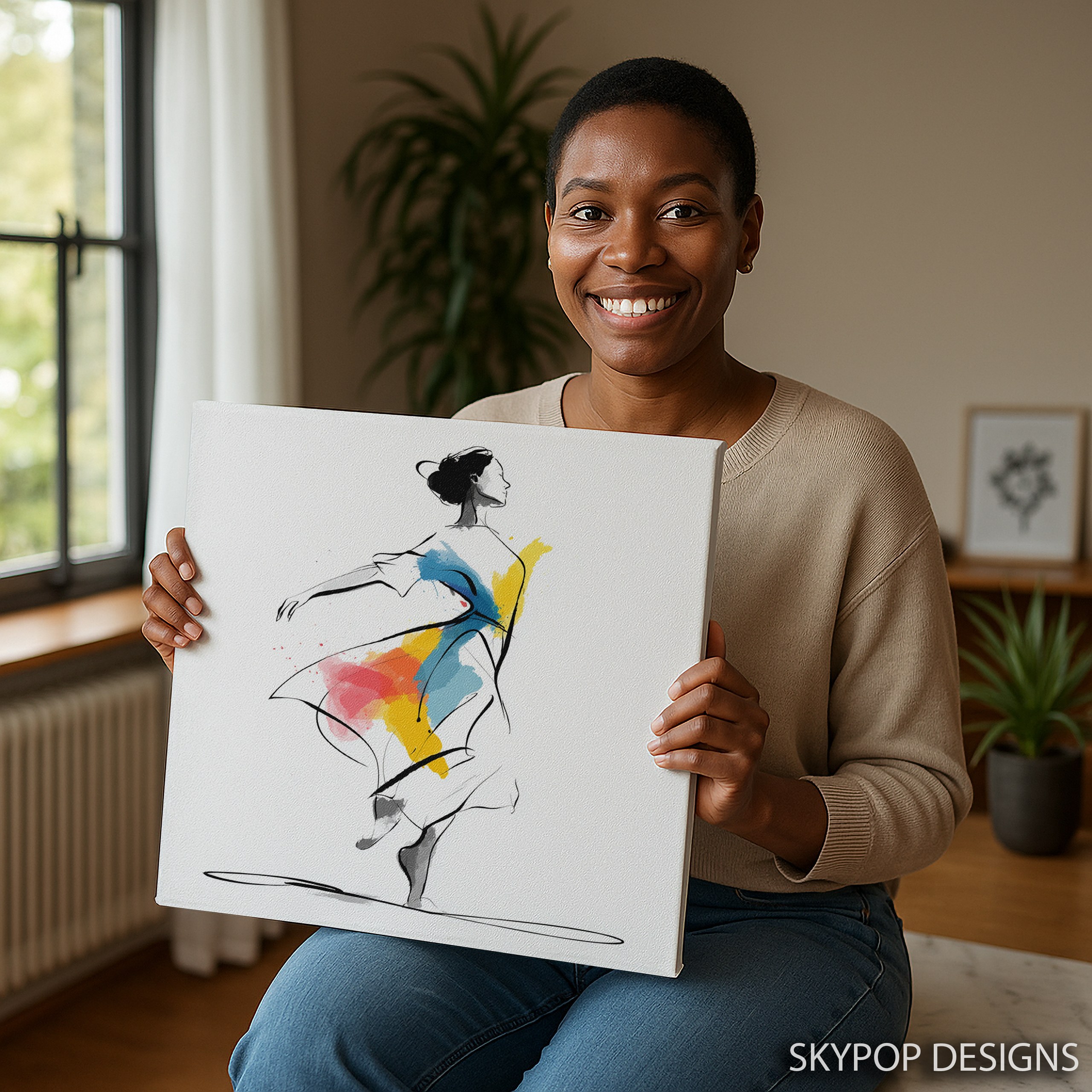 3.jpg Colorful Dance Movement Art