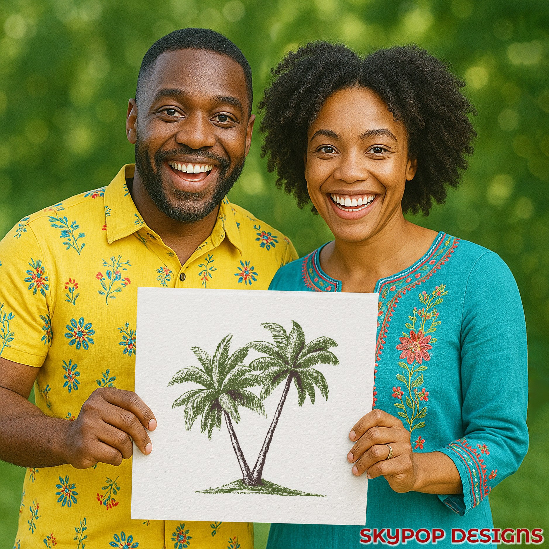 3.jpg Palm Tree Paradise Art