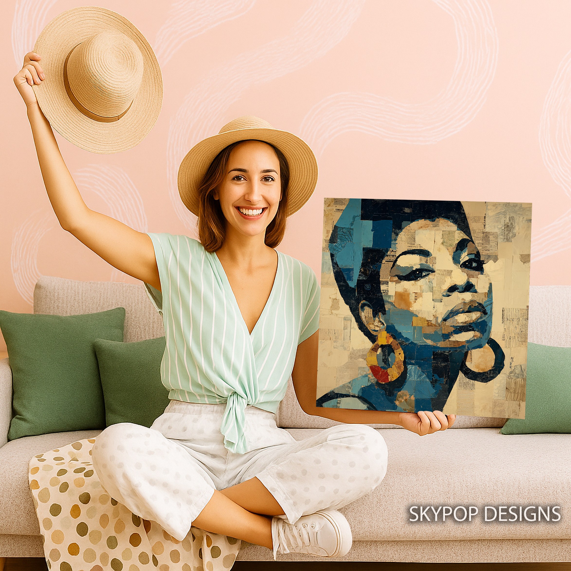 3.jpg Vintage Glamour Collage Art