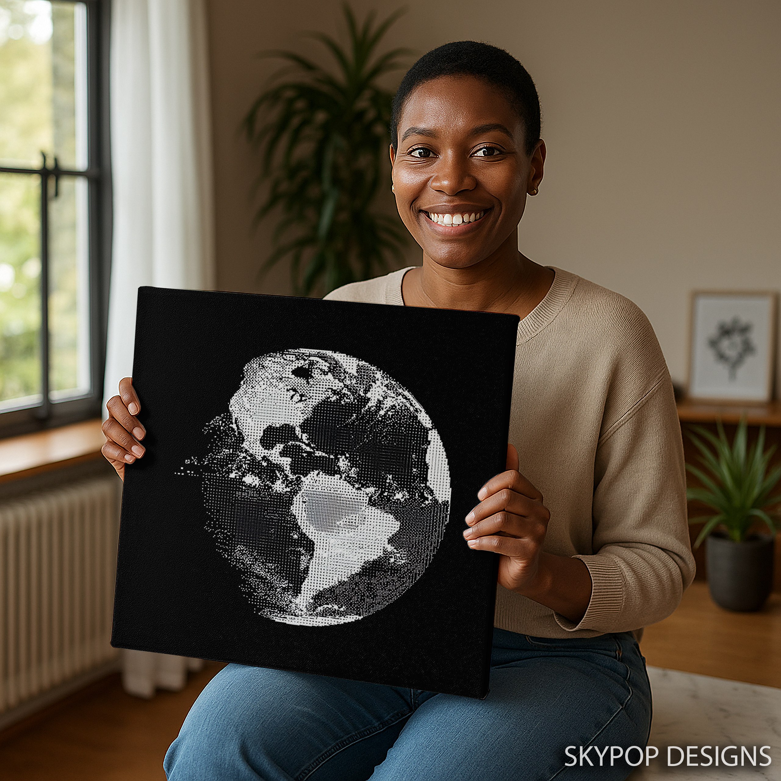 3.jpg Pixelated Earth Art