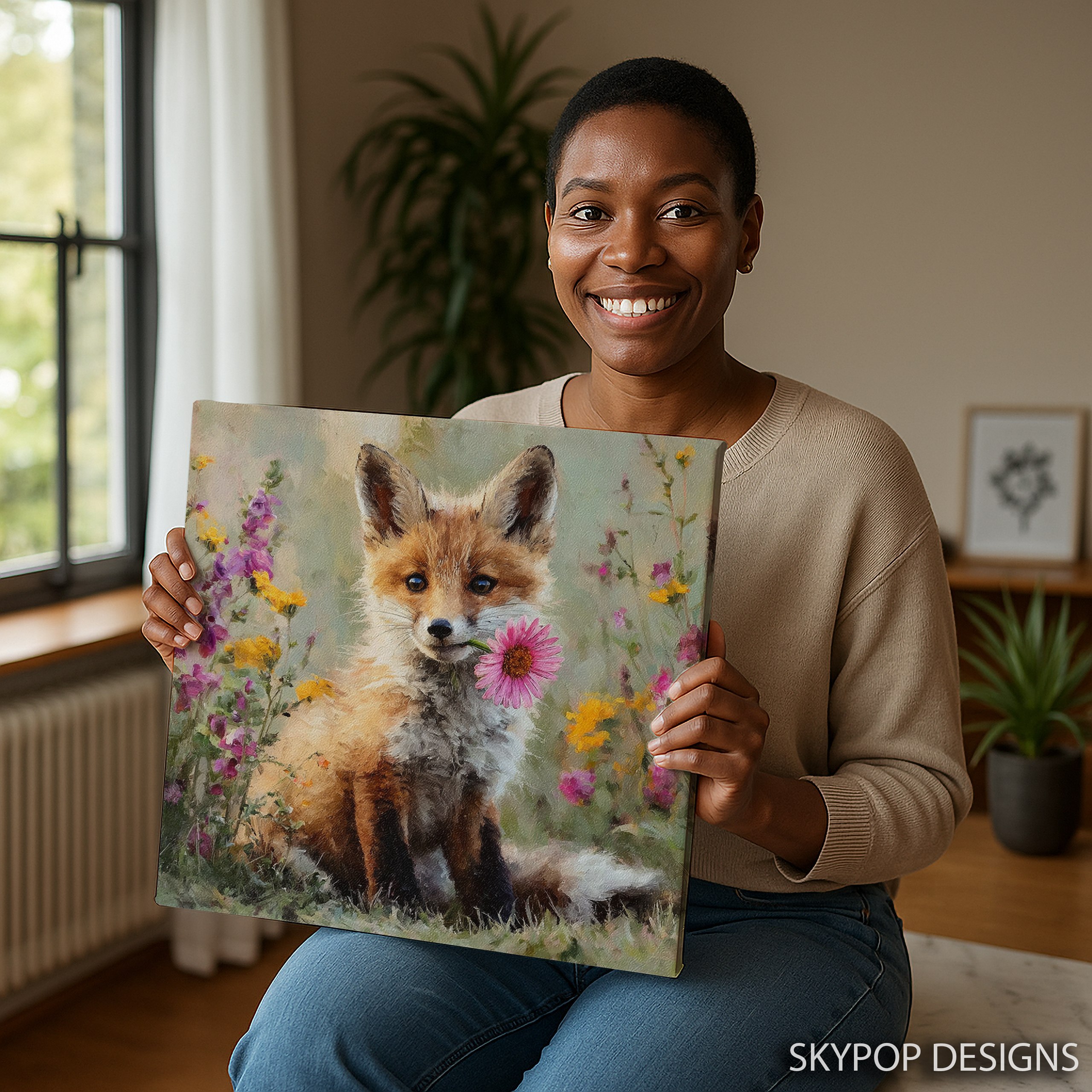 3.jpg Fox Flower Art