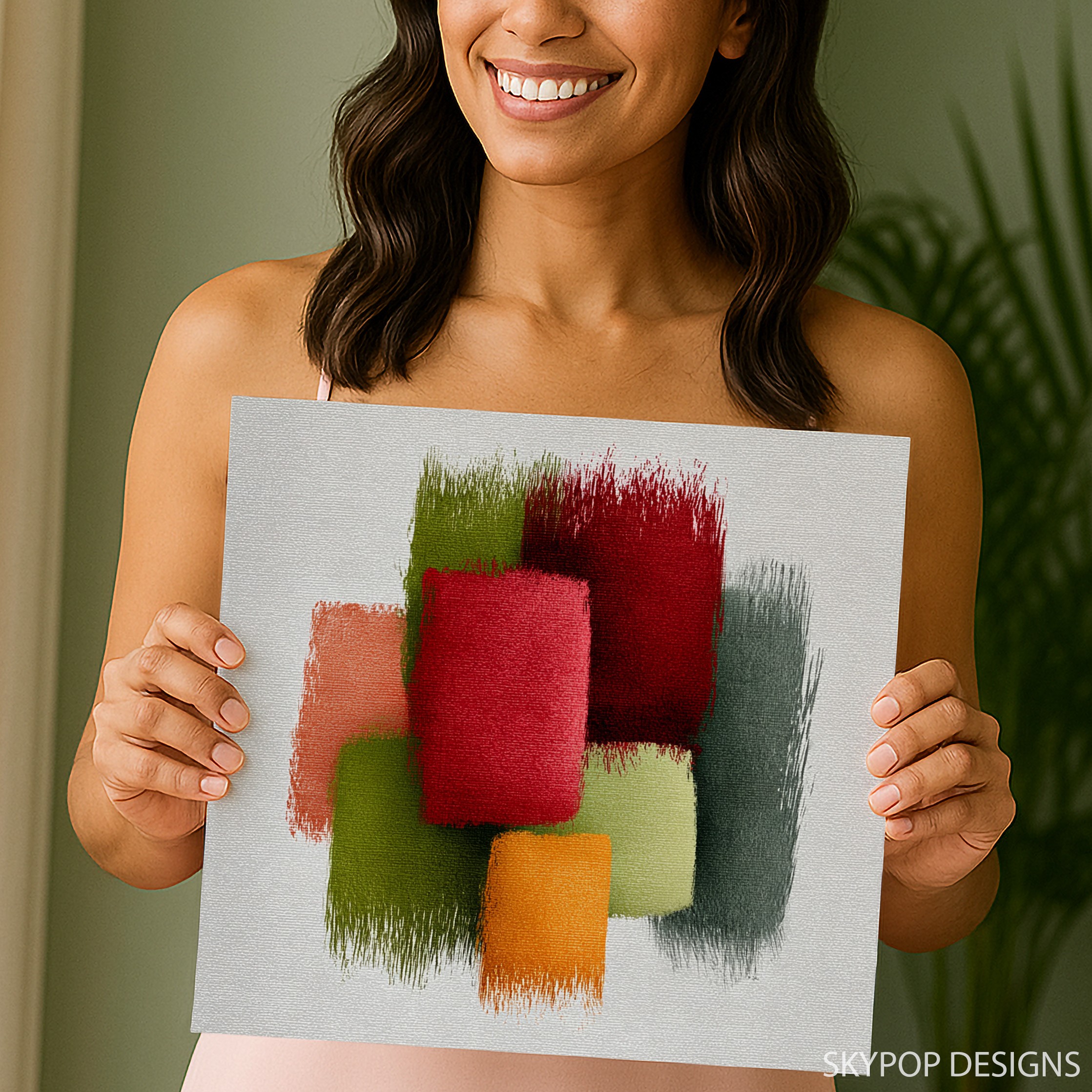 3.jpg Color Block Brush Strokes Art