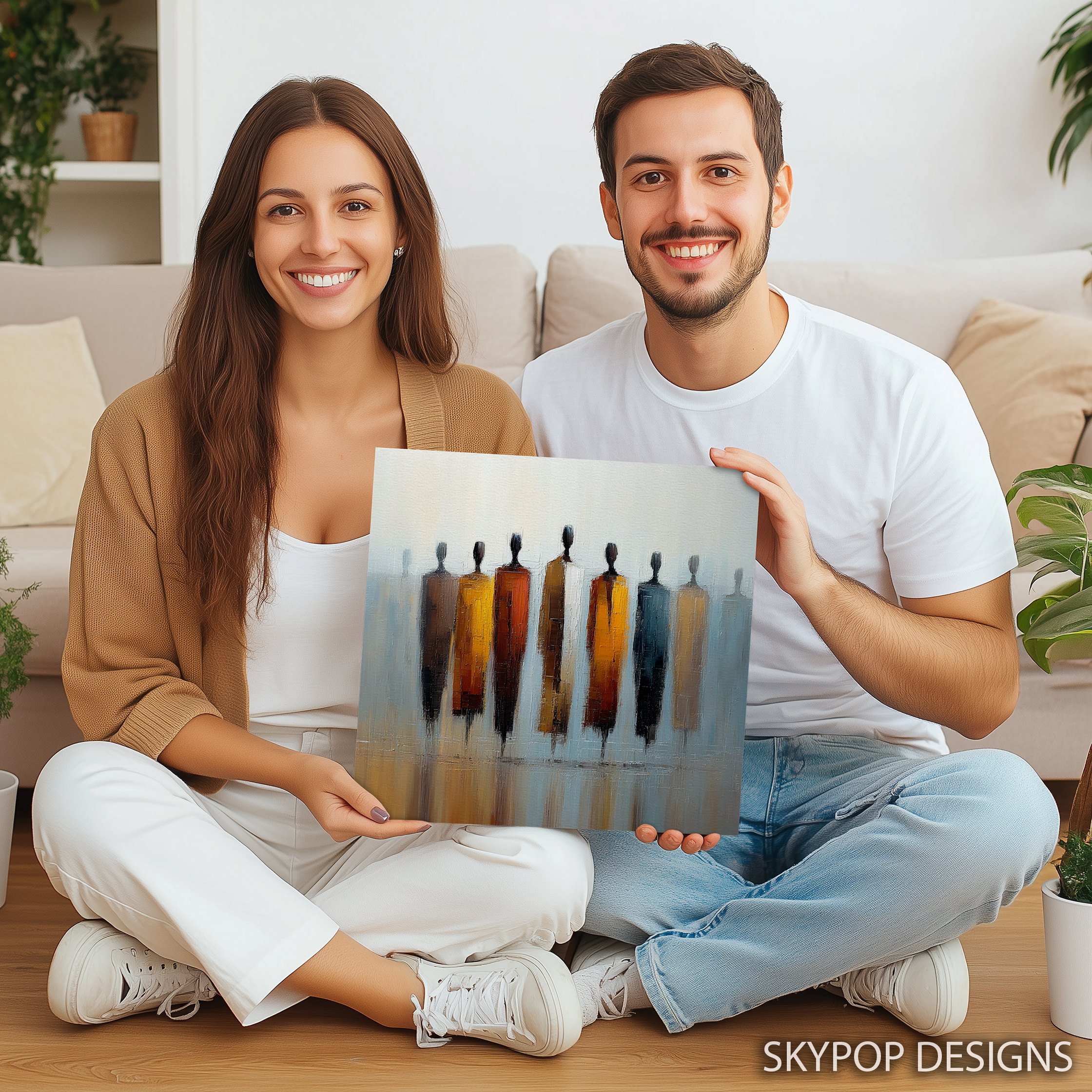 3.jpg Vibrant Silhouettes Art