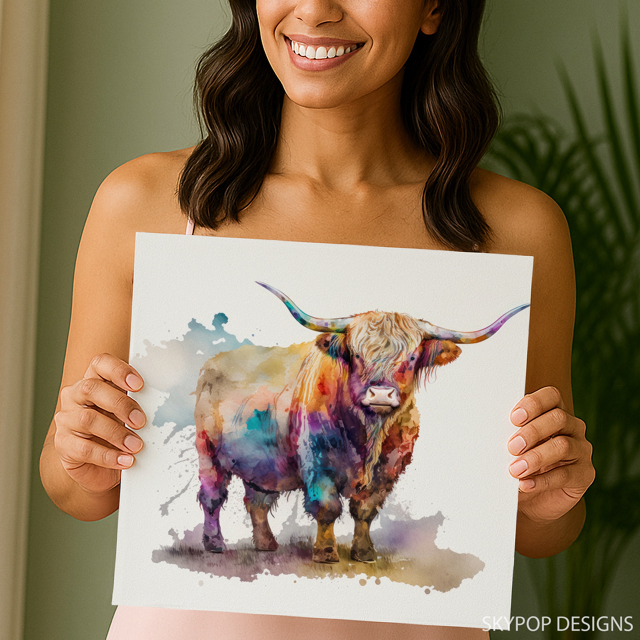 3.jpg Highland Cow Art