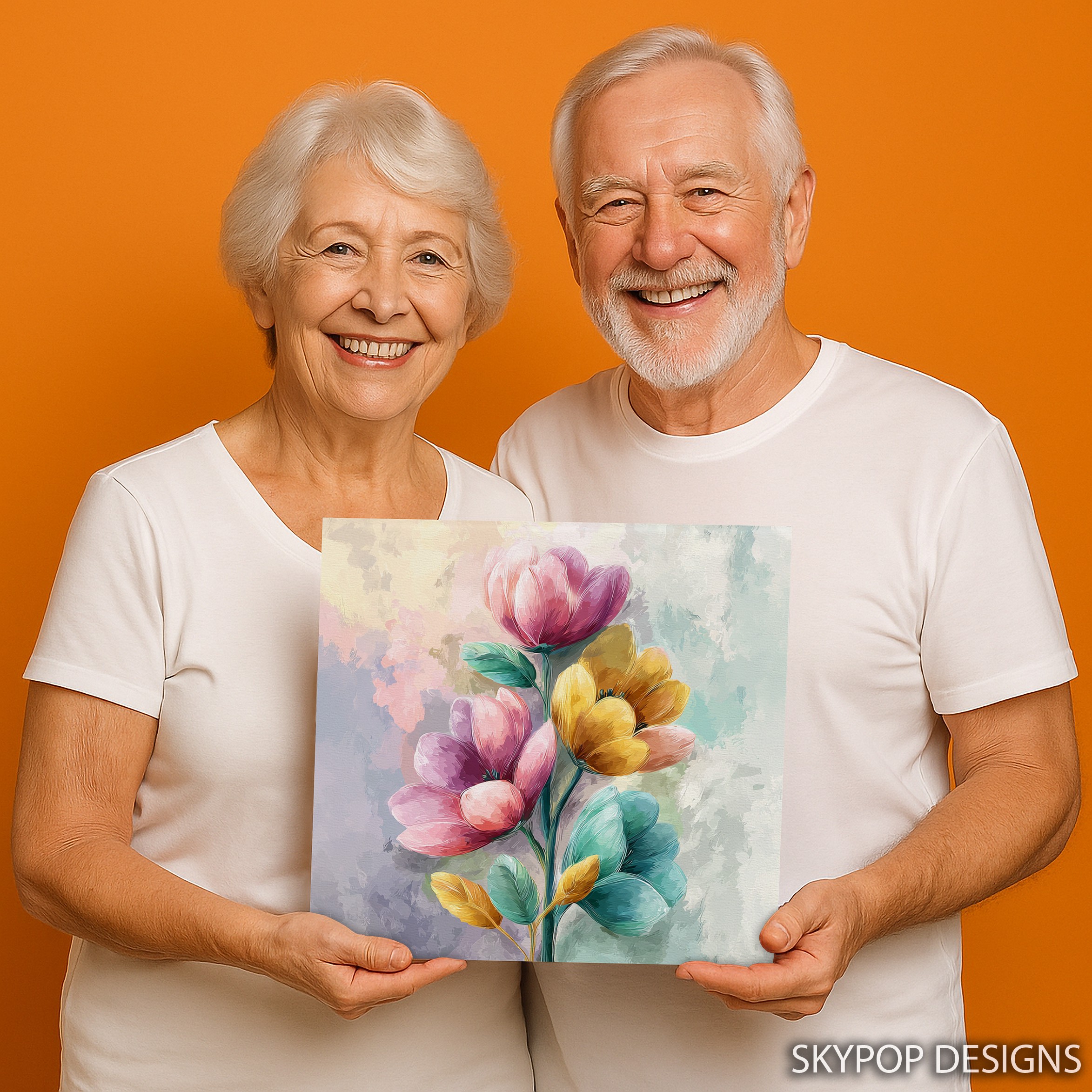 3.jpg Vibrant Tulip Bloom Art