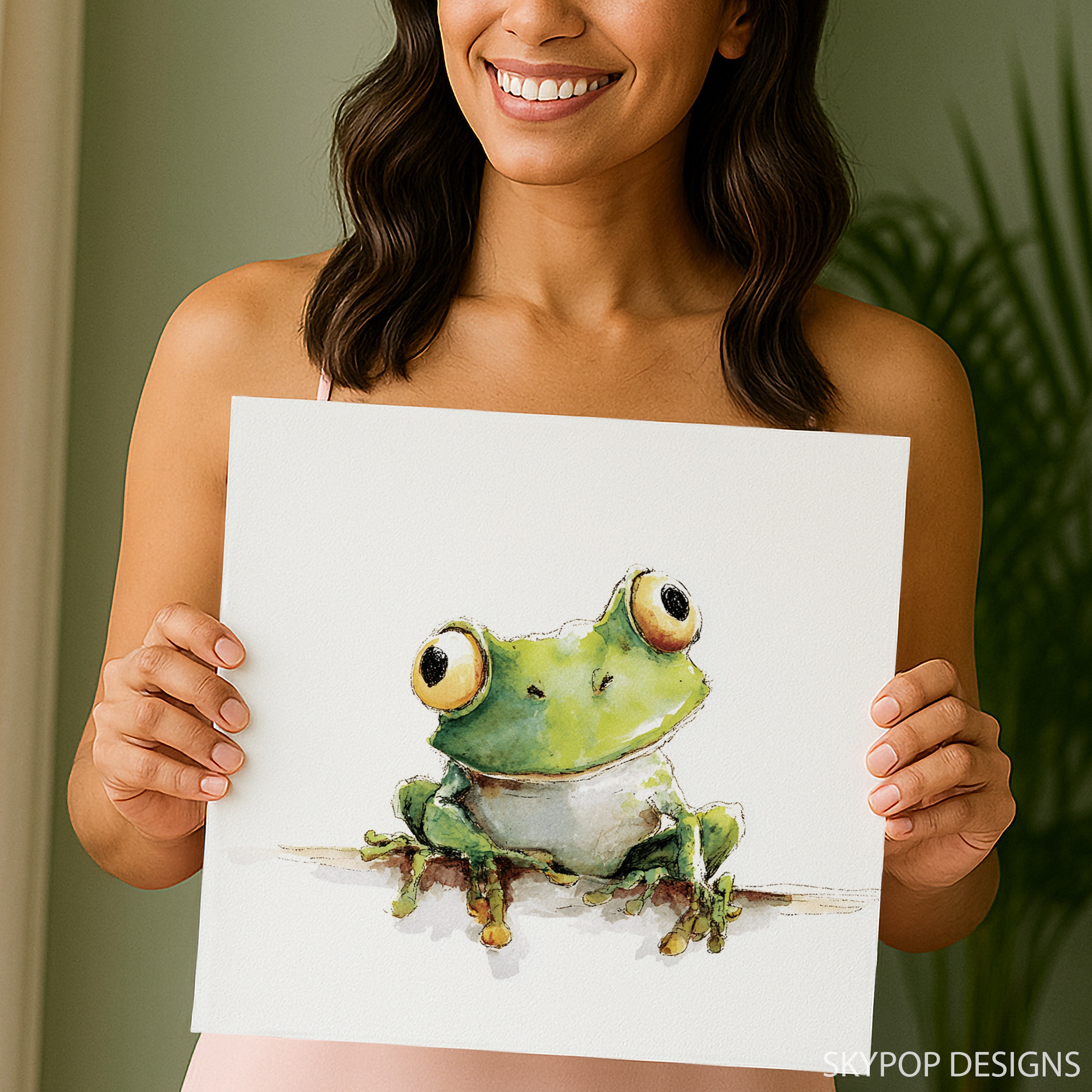 3.jpg Cute Frog Art