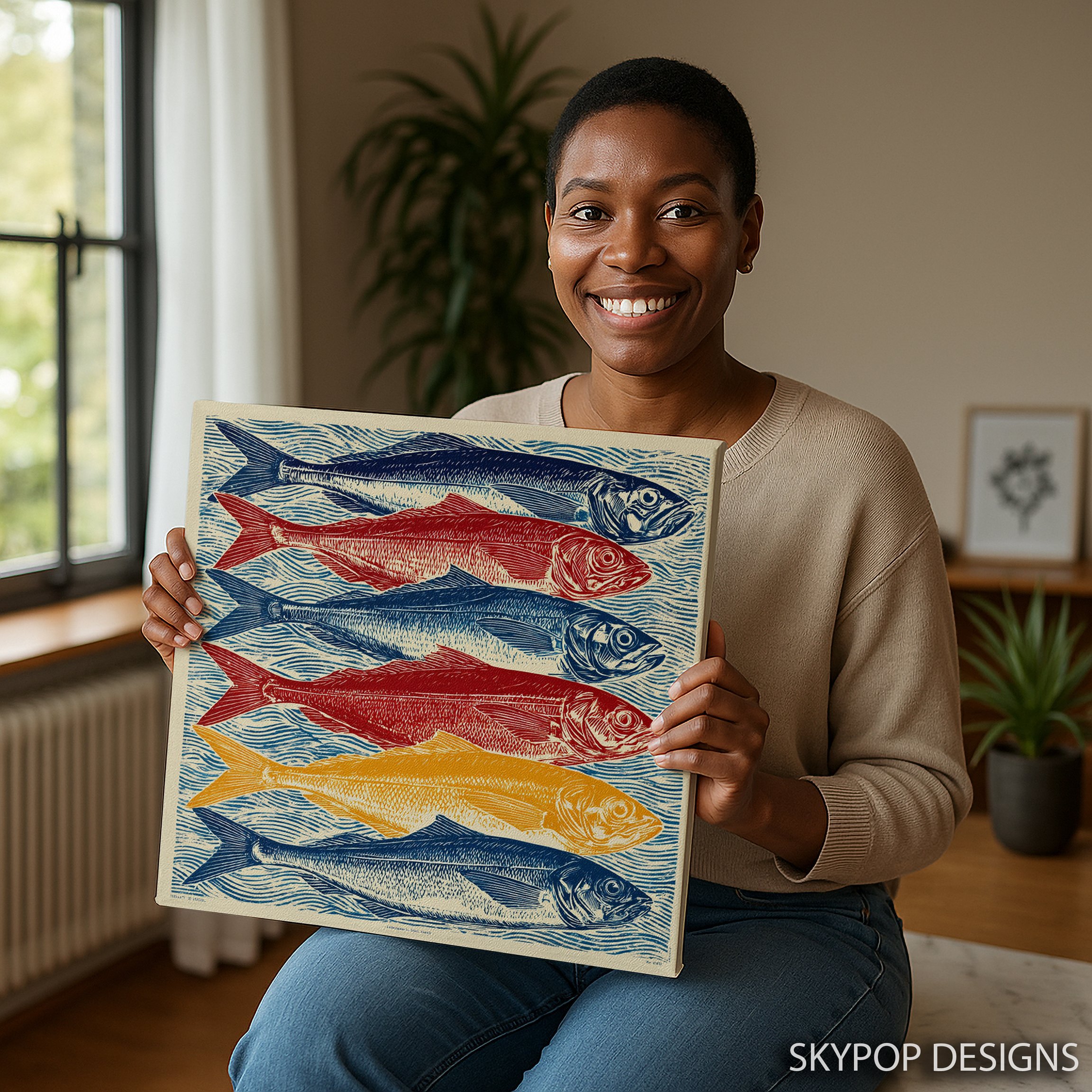 3.jpg Colorful Fish Art
