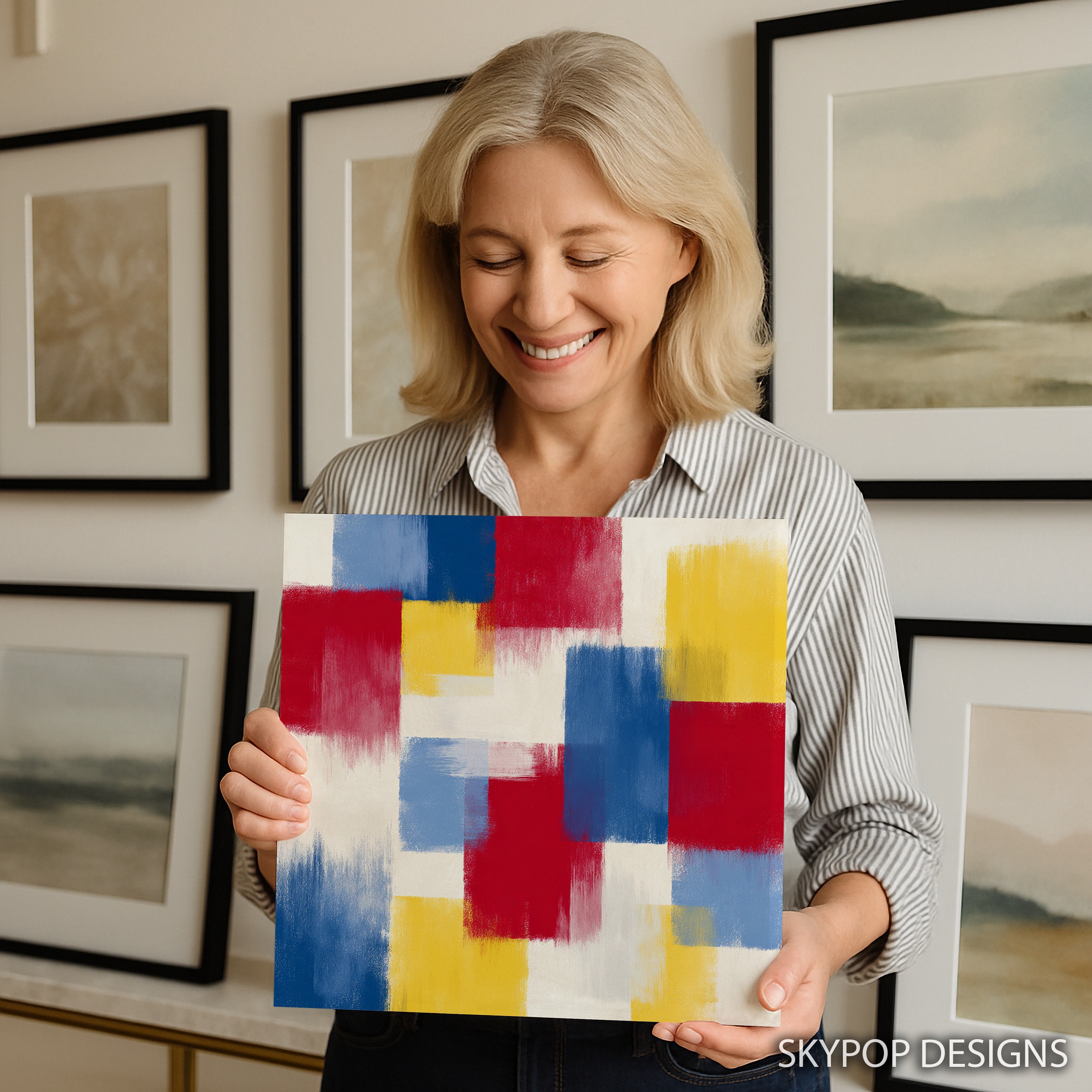 3.jpg Primary Color Block Art