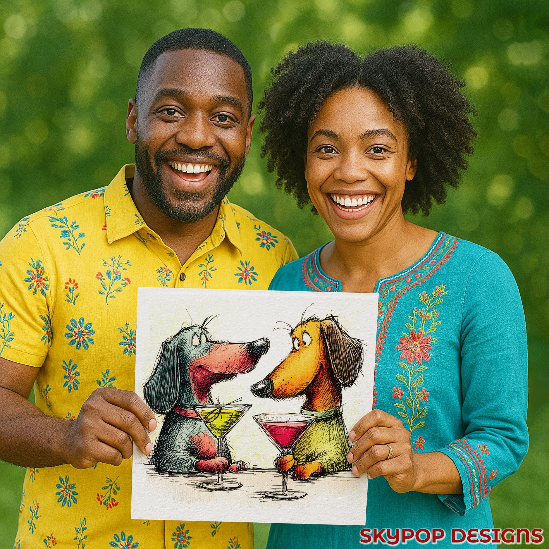 3.jpg Dog Cocktail Art