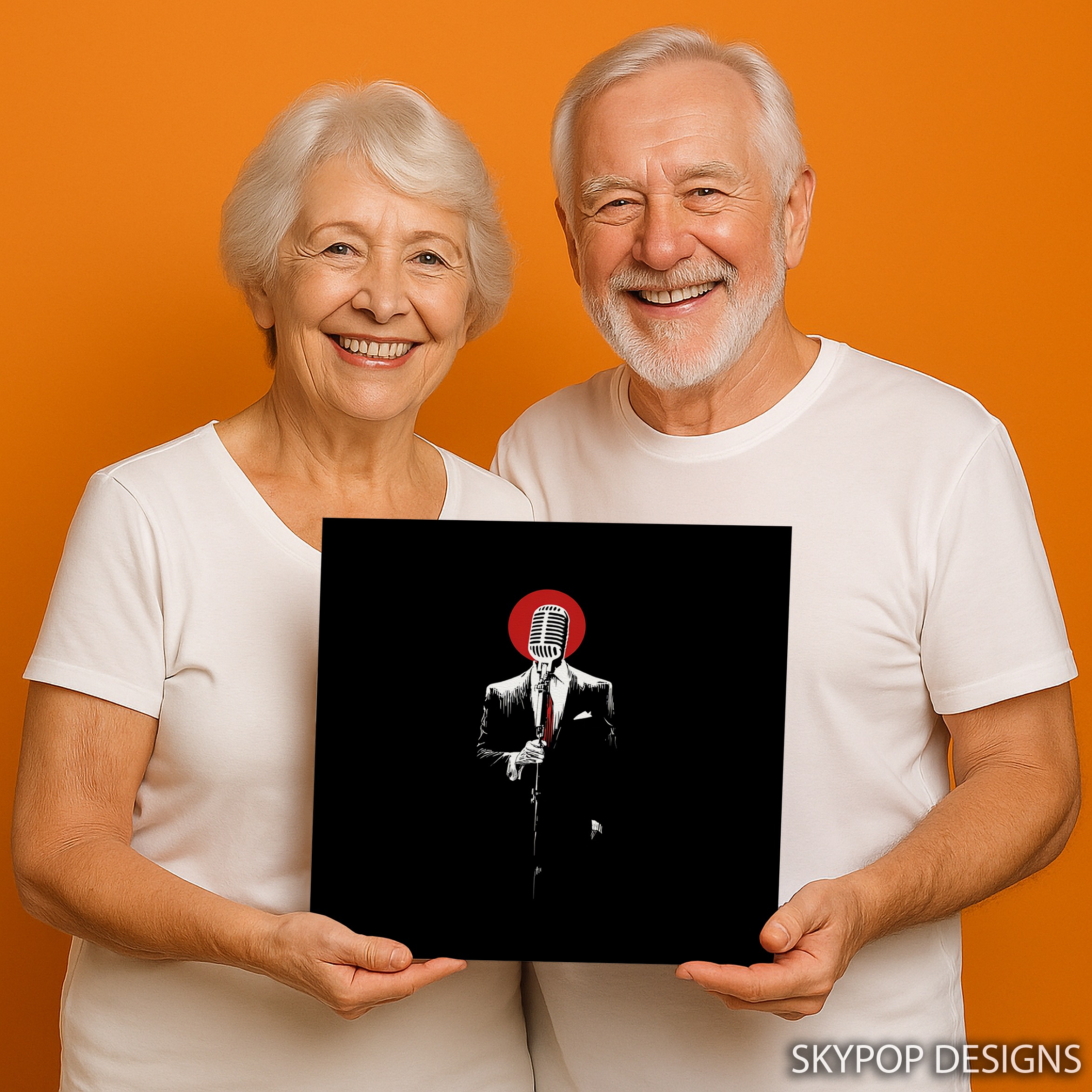 3.jpg Microphone Silhouette Art