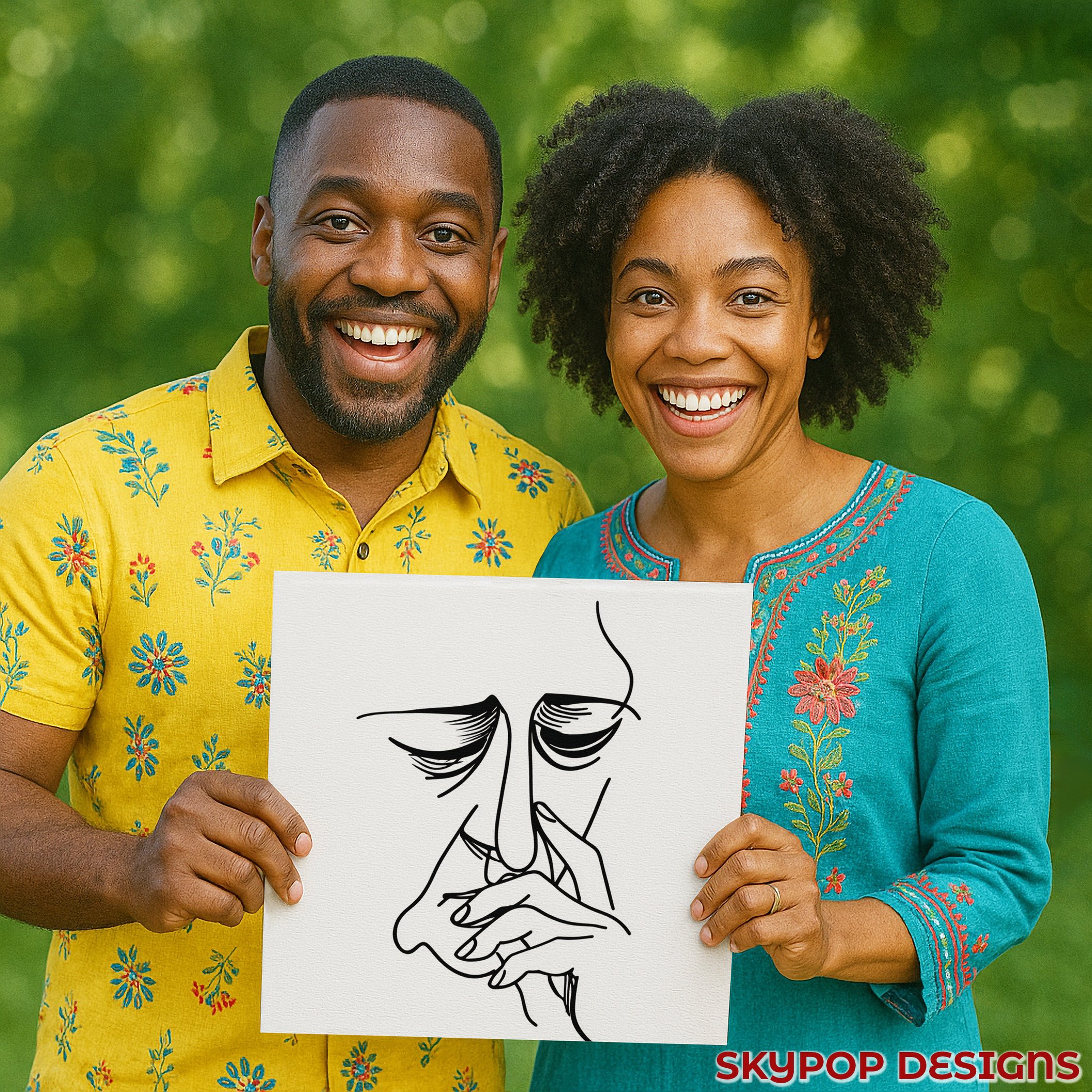 3.jpg Expressive Line Art Face