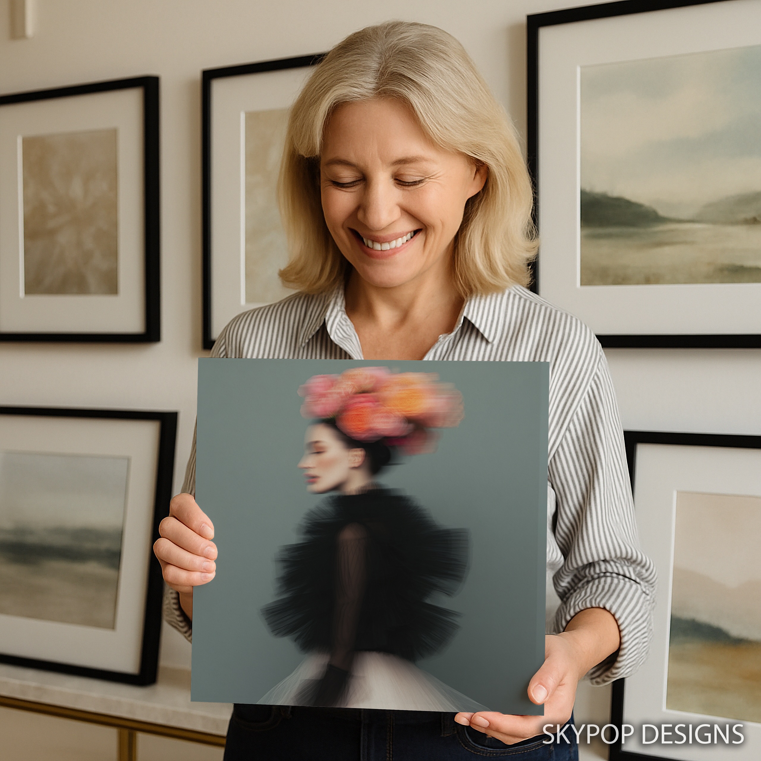 3.jpg Floral Fashion Portrait Art