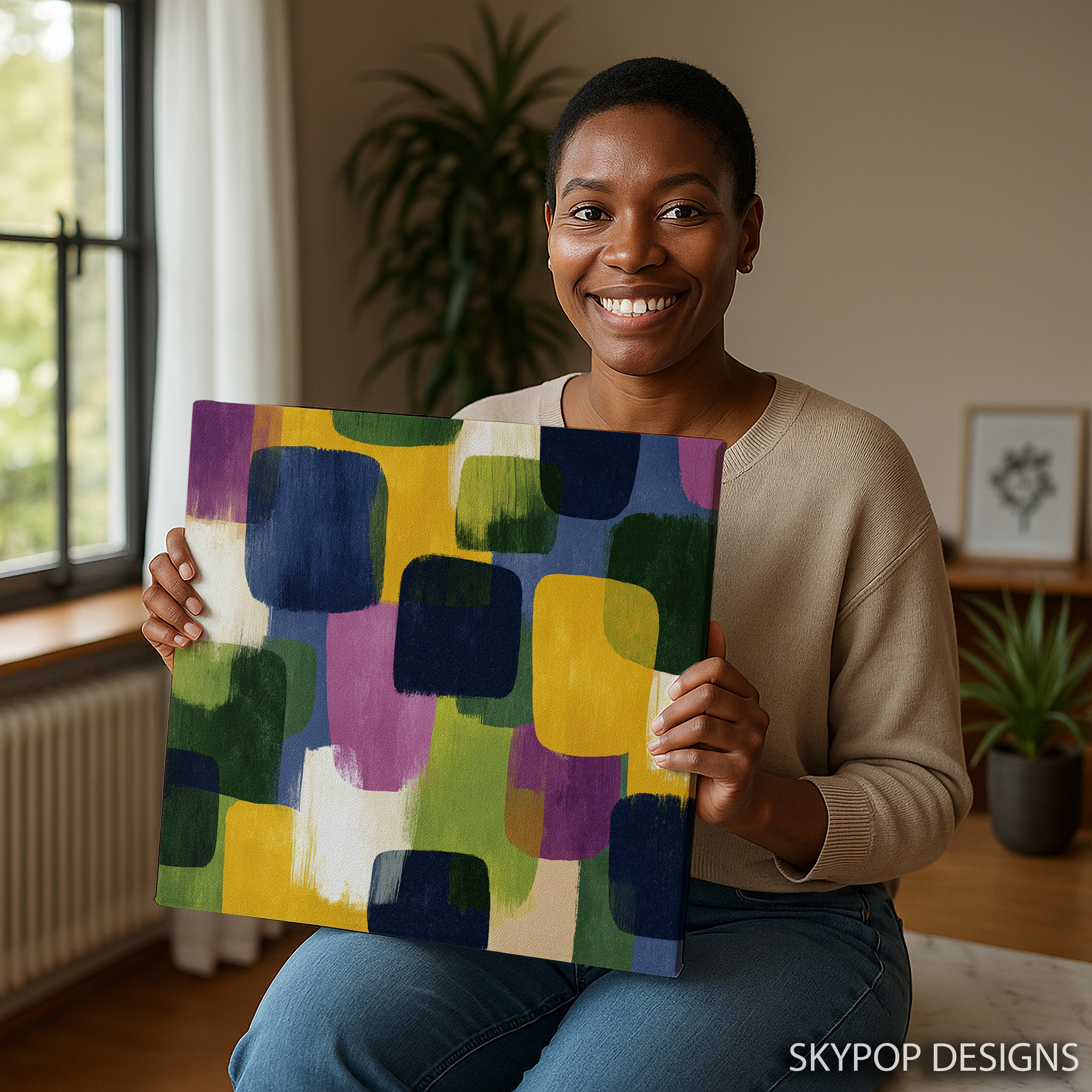 3.jpg Colorful Geometric Blocks Art