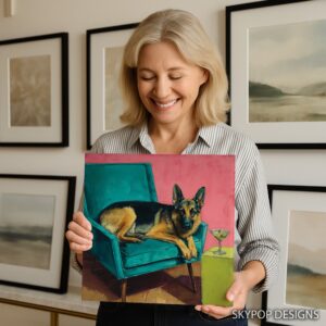 German Shepherd Art