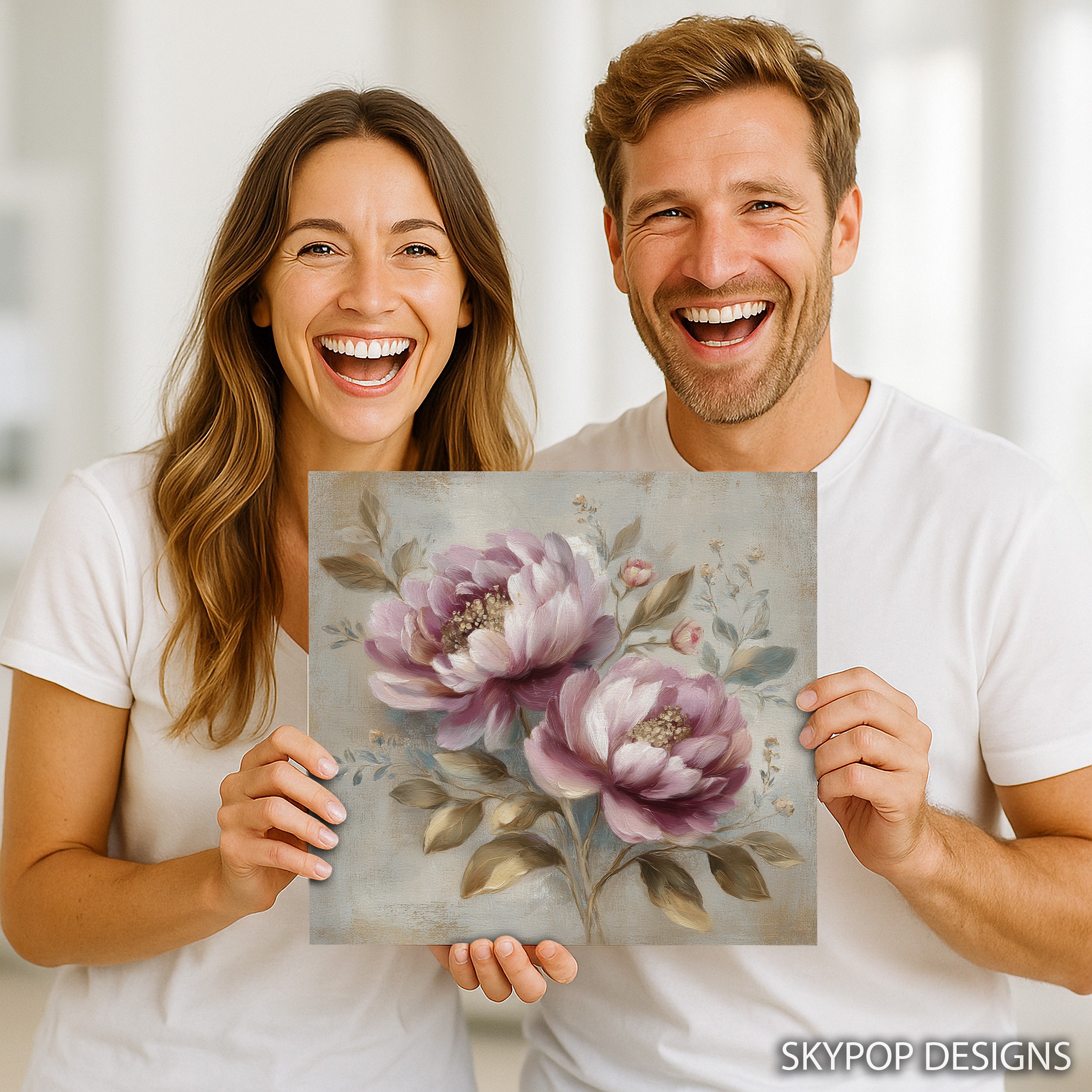 3.jpg Pink Peony Bloom Art