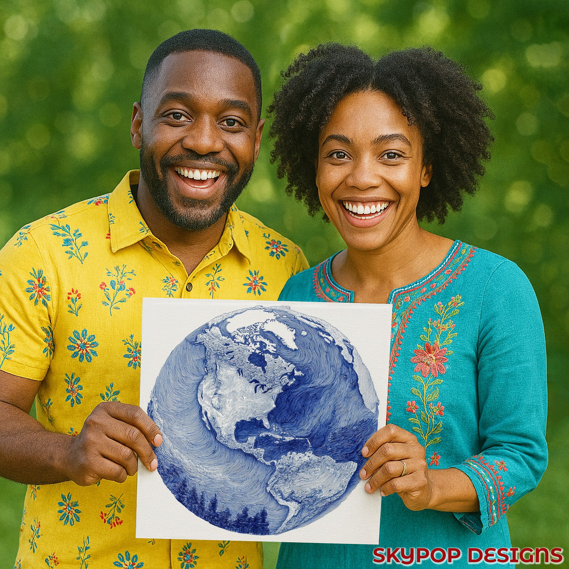 3.jpg Blue Globe Art