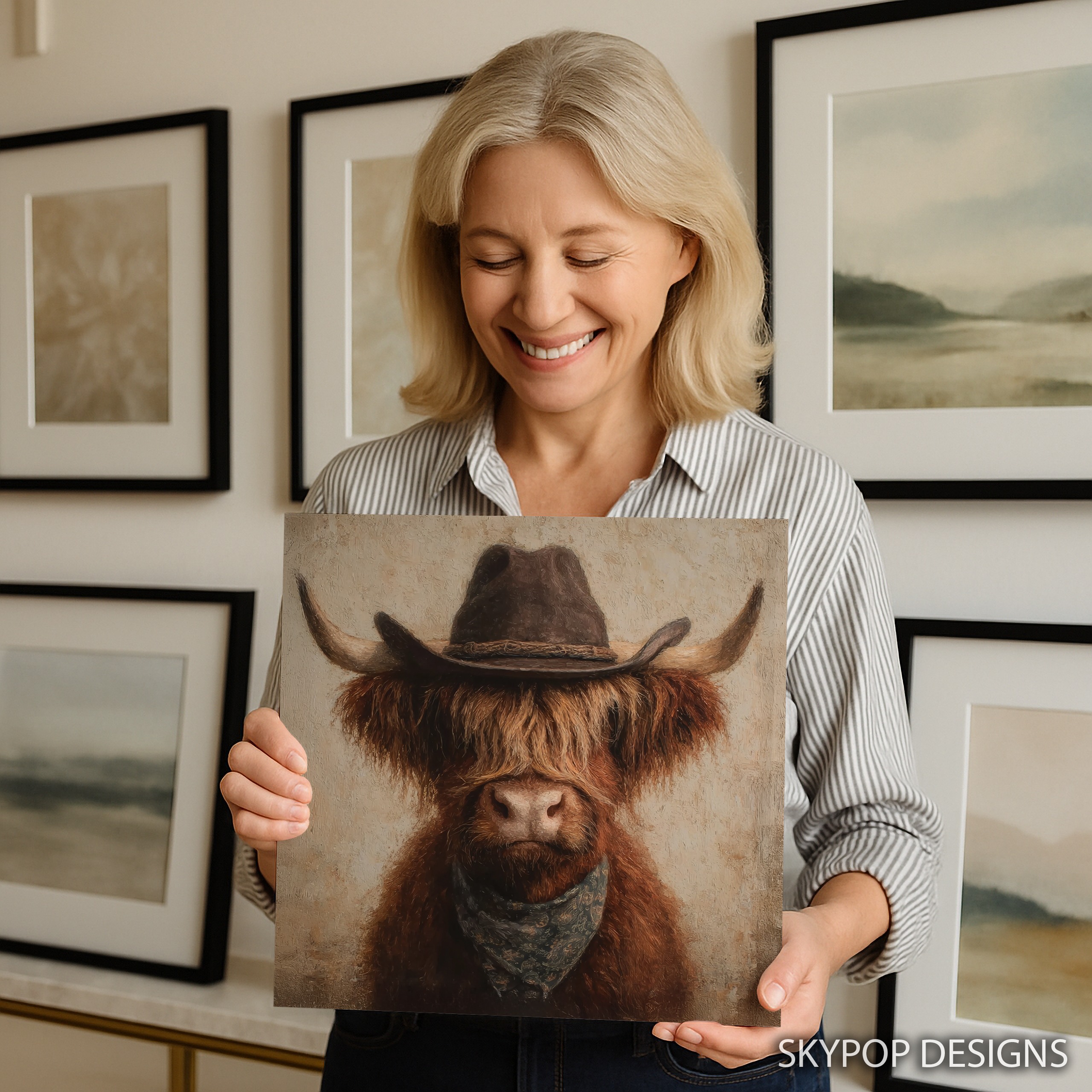 3.jpg Highland Cow Art