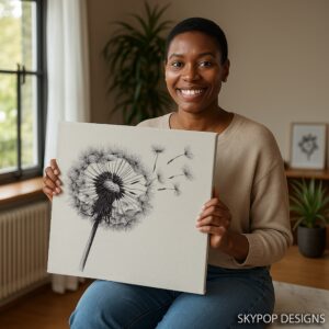 Dandelion Wish Art