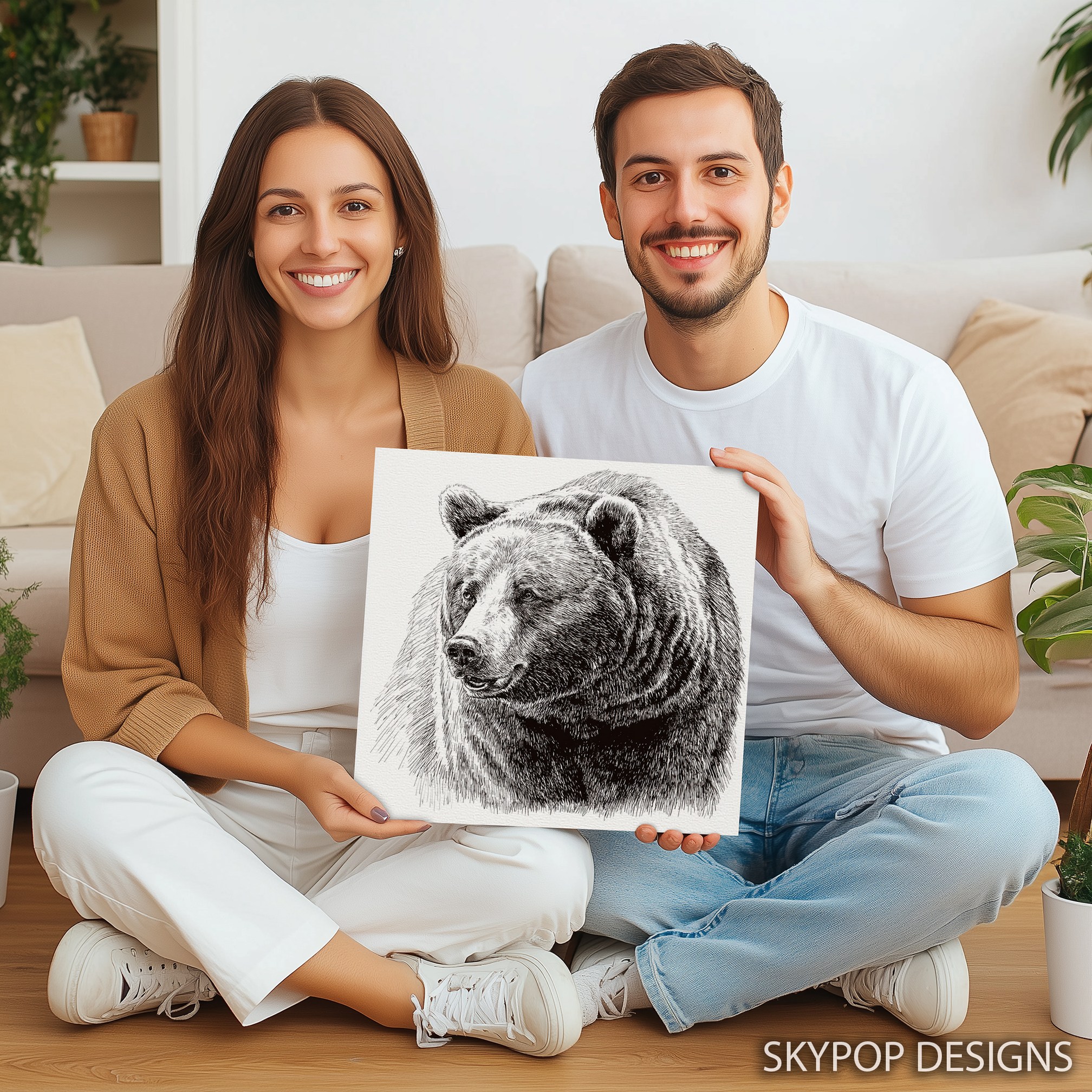 3.jpg Bear Portrait Art