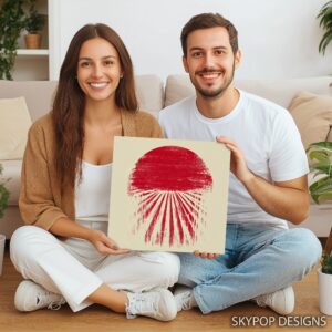 Rising Sun Rays Art