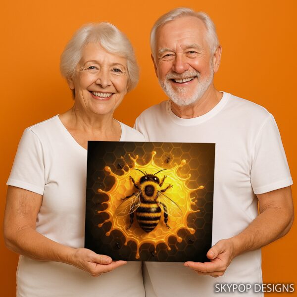Bee Honeycomb Art