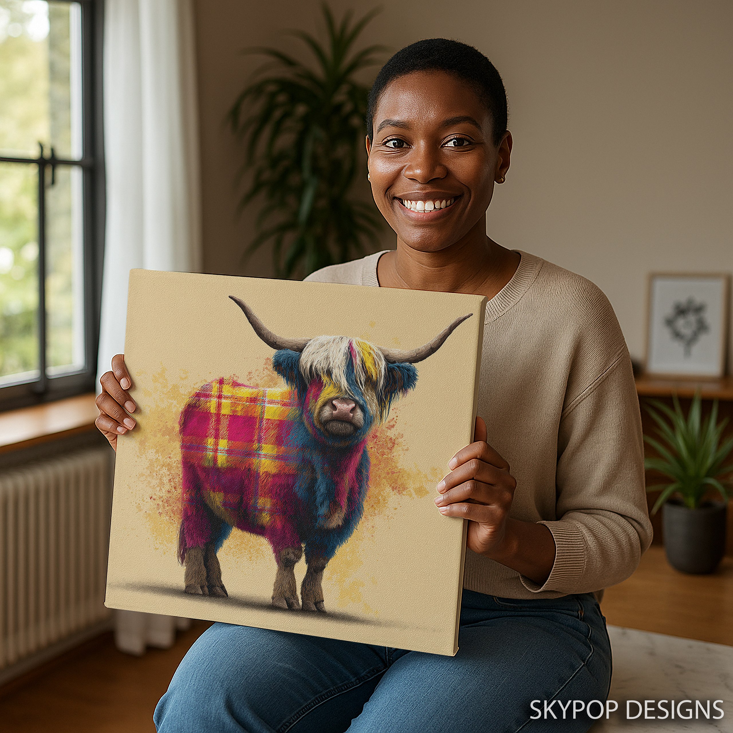 3.jpg Highland Cow Art