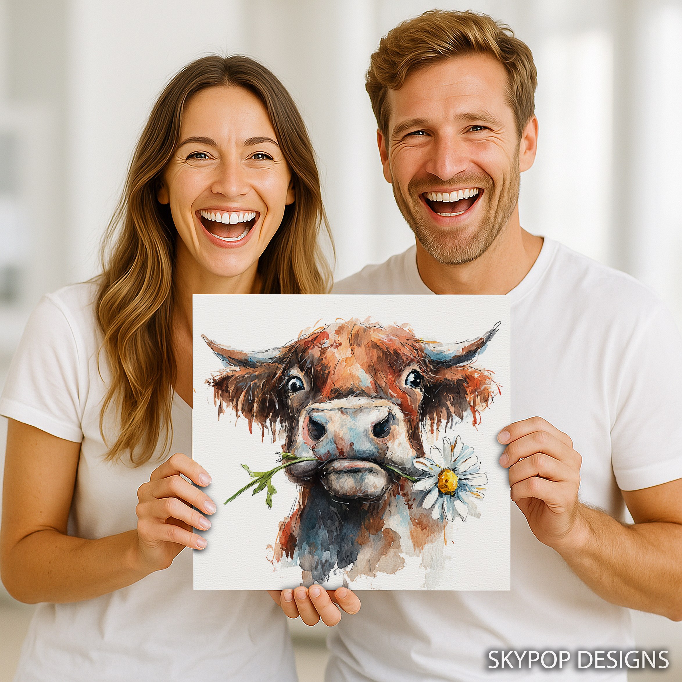 3.jpg Highland Cow Art