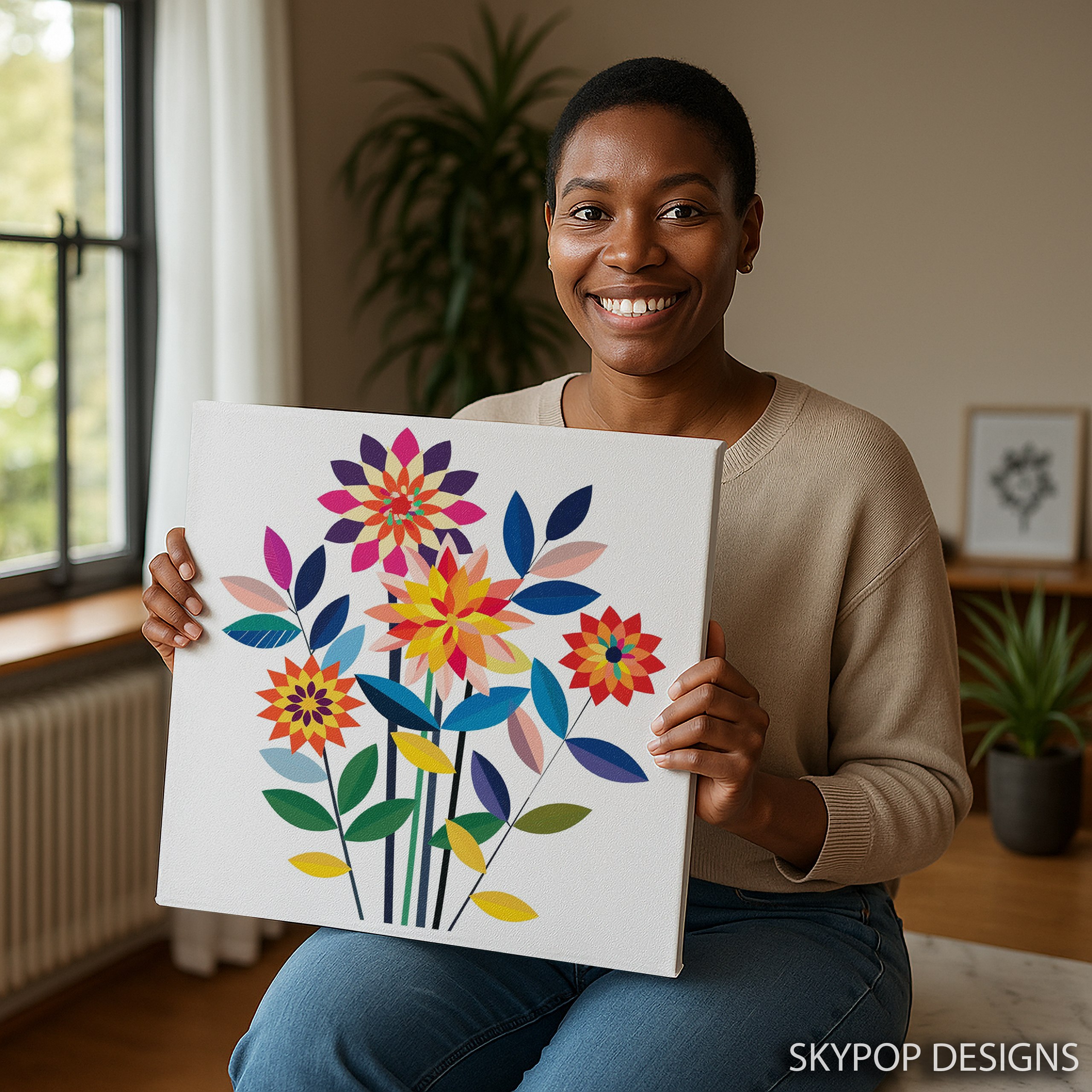 3.jpg Vibrant Floral Art