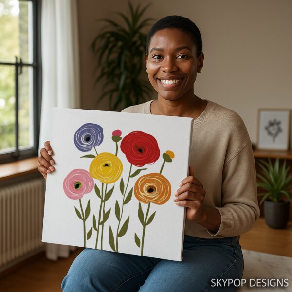 Colorful Ranunculus Bouquet